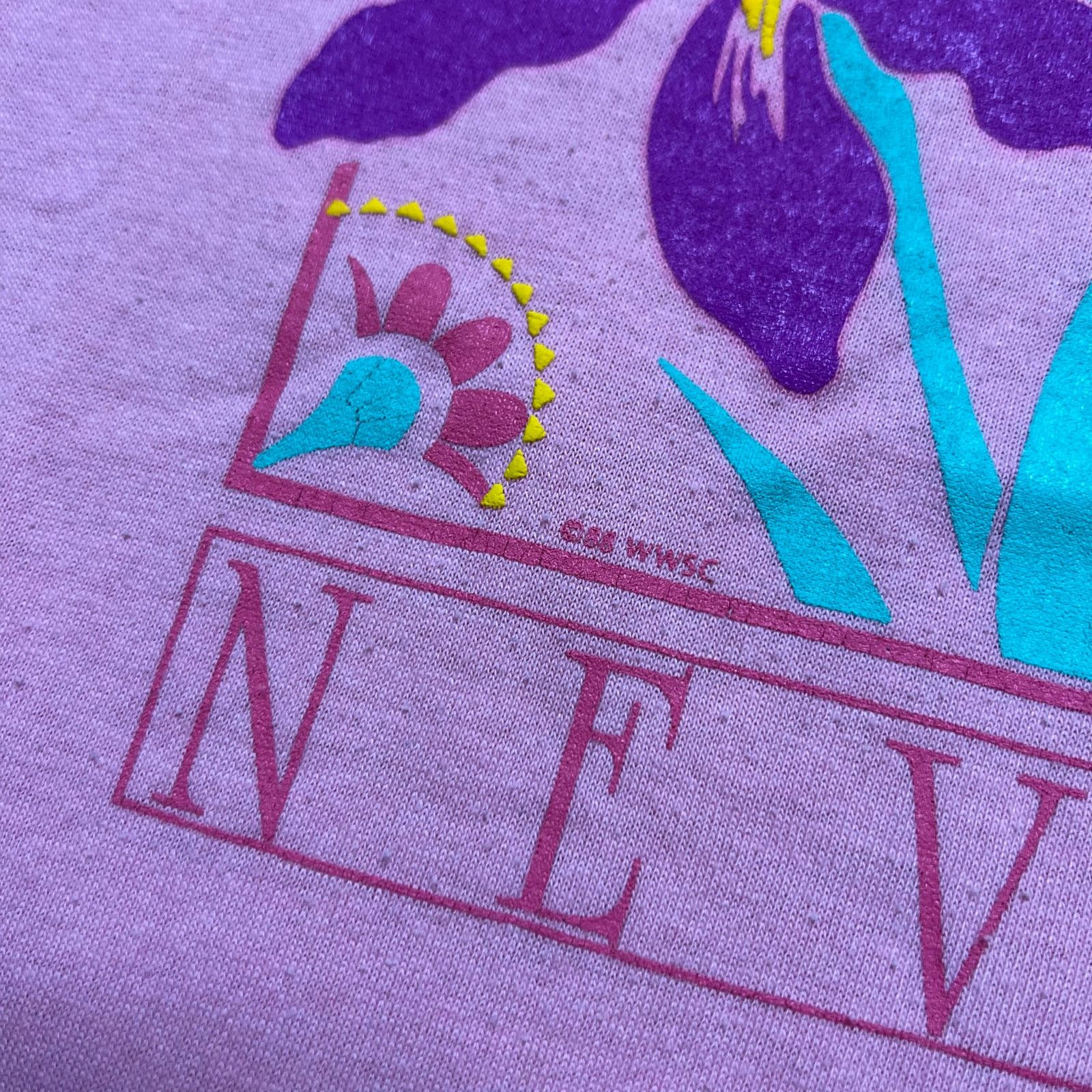 Jerzees Vintage 90s Reno Nevada hummingbird and flowers travel Sz XL Size US XL / EU 56 / 4 - 3 Thumbnail