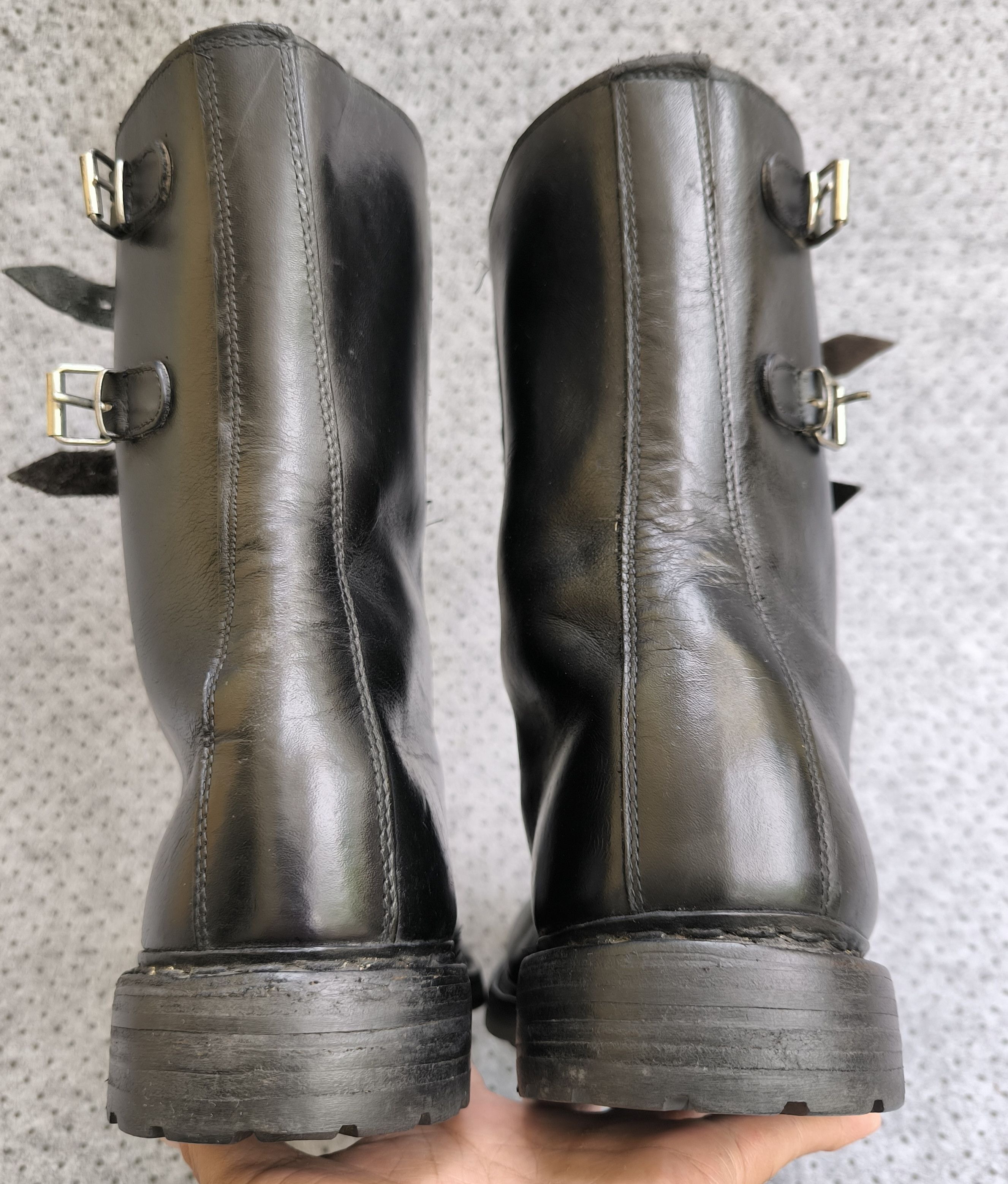 Vintage Vintage 1980 Italian military combat buckle boot DAVOS sole Size US 10 / EU 43 - 6 Thumbnail