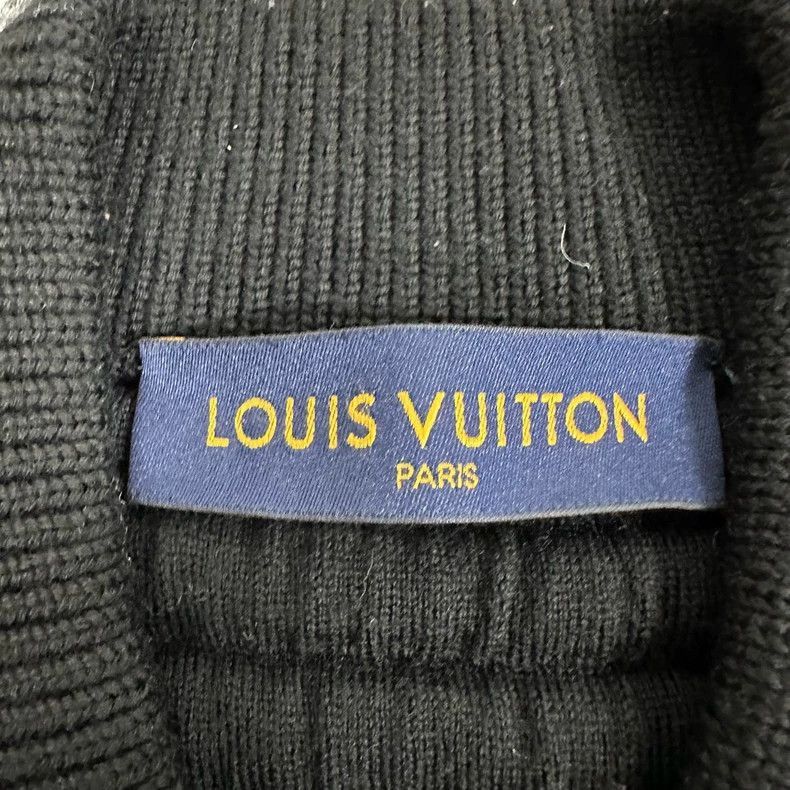 Louis Vuitton Louis Vuitton Black Wool Bomber Jacket-2507 Size US S / EU 44-46 / 1 - 5 Thumbnail