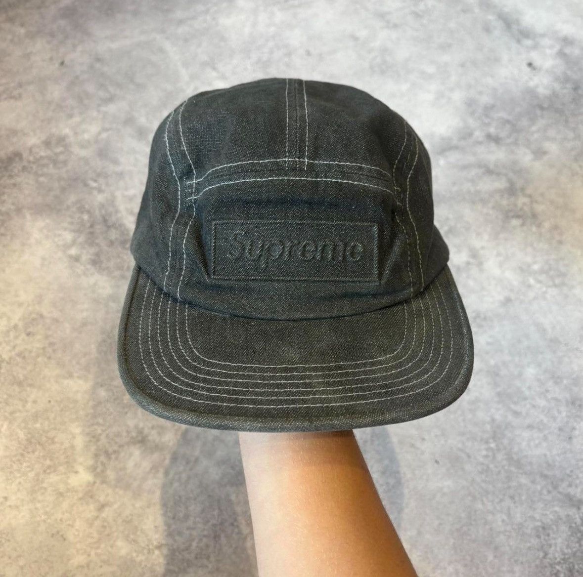 Supreme *RARE* Supreme Box logo washed cap Size ONE SIZE - 2 Thumbnail