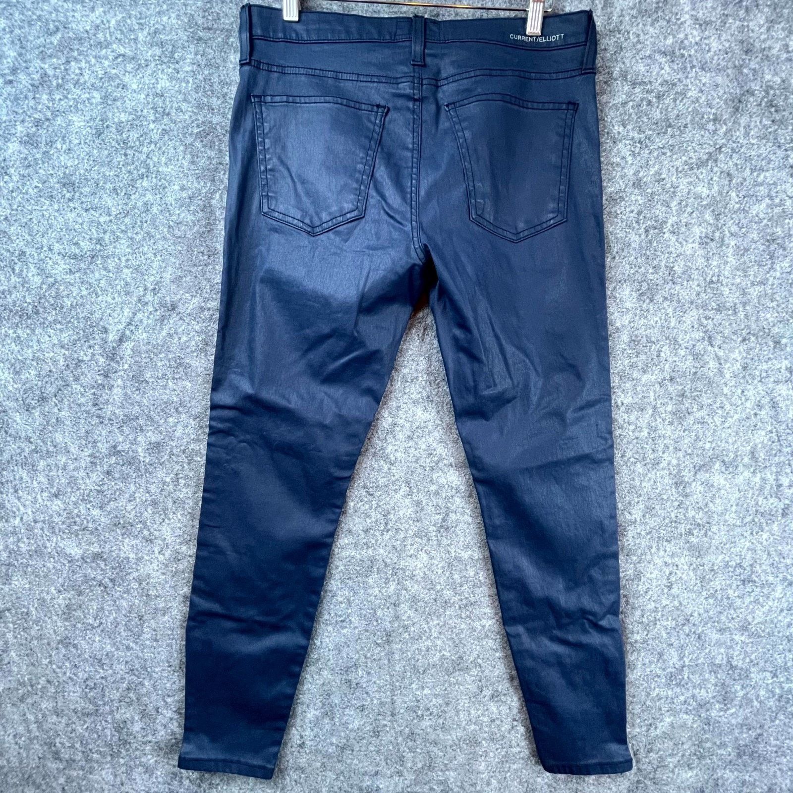 Current/Elliot Current/Elliott Jeans Womens 30 The Soho Zip Stiletto Skinny Size 30" / US 8 / IT 44 - 2 Thumbnail