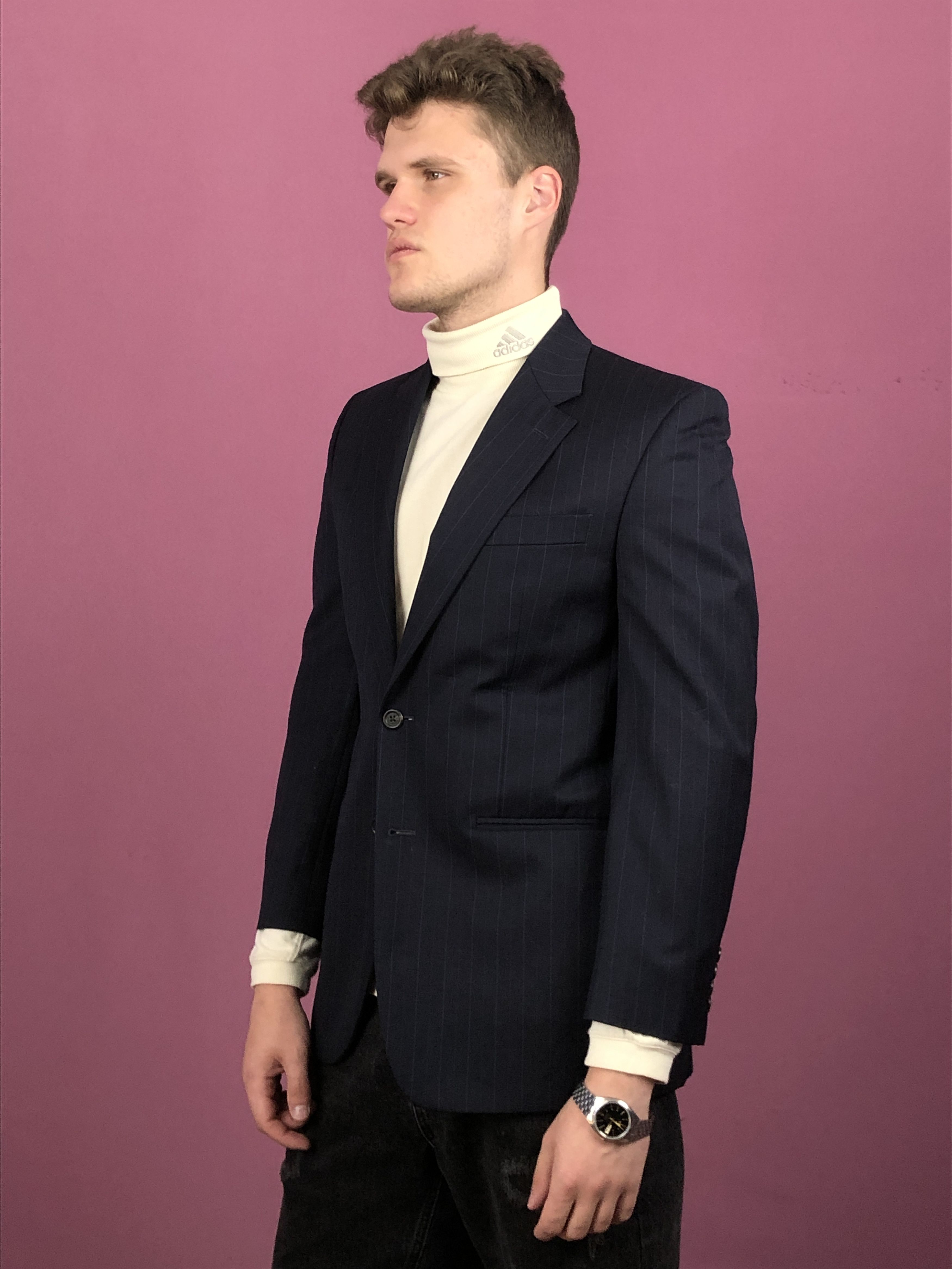 Lauren Ralph Lauren × Ralph Lauren Ralph Lauren Vintage Men's Suit Blazer Wool Jacket 38R Size 38R - 2 Thumbnail