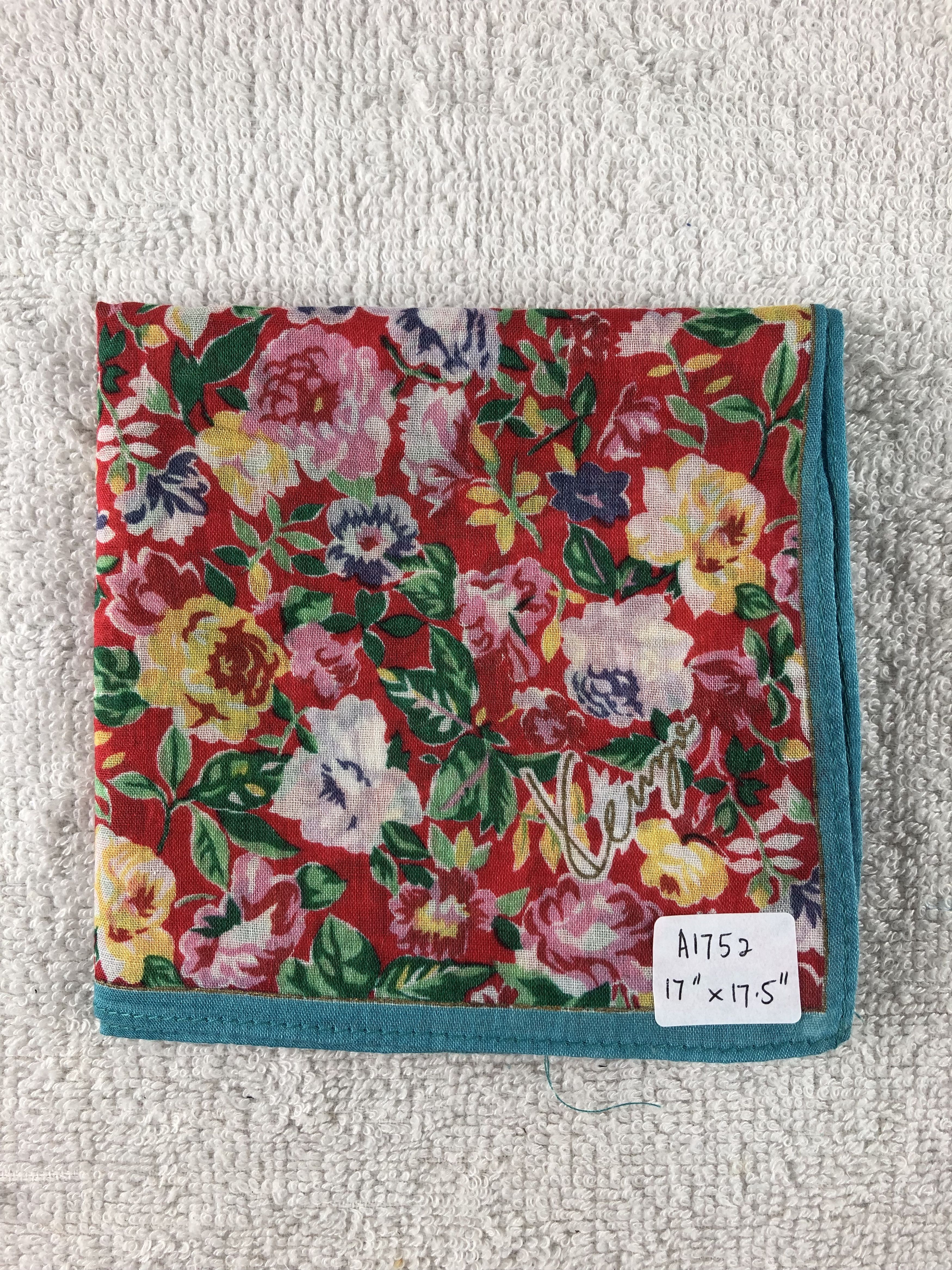 Kenzo × Vintage Kenzo Floral Handkerchief / Bandana / Neckerchief Size ONE SIZE - 6 Thumbnail