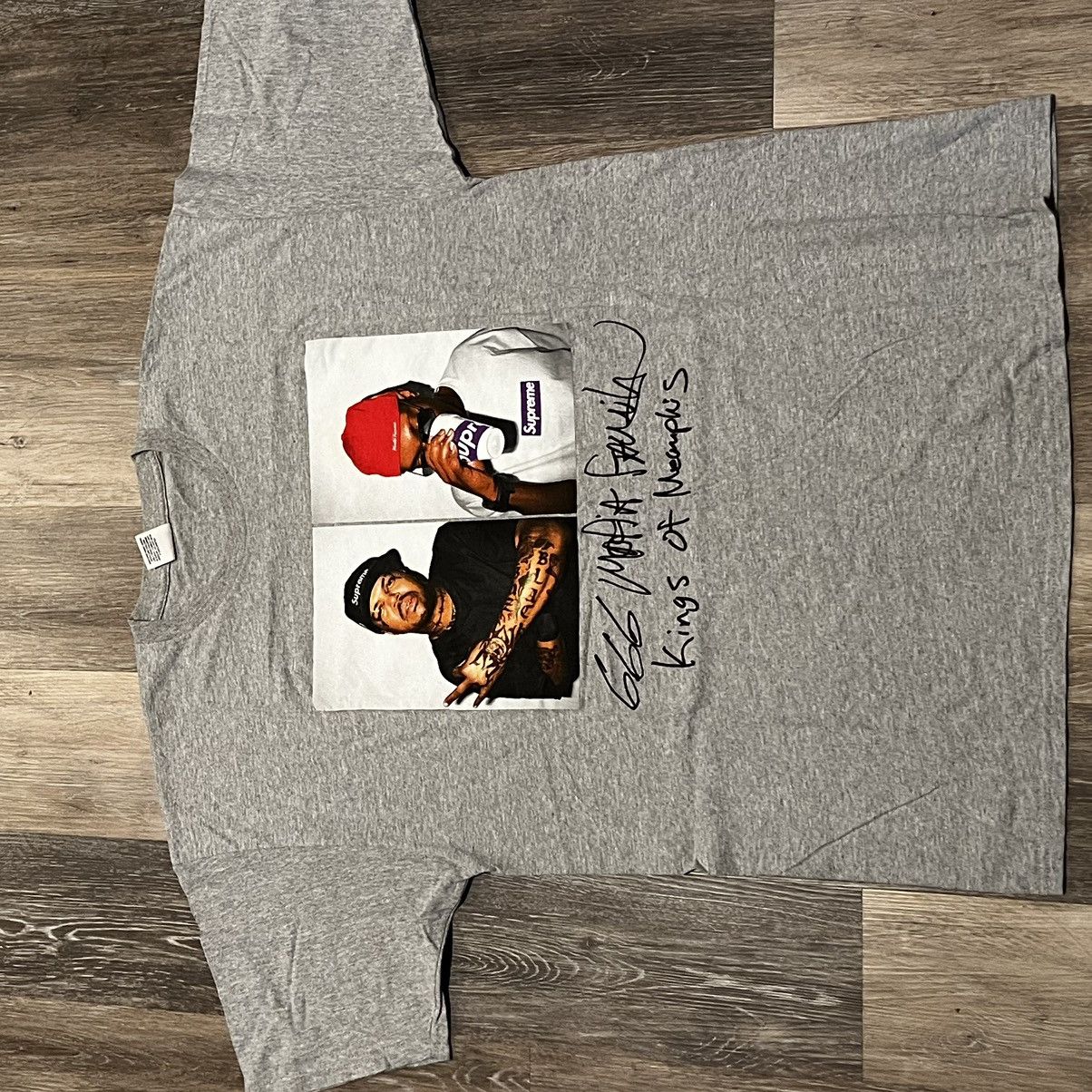 Supreme Supreme Three Six Mafia Photo Tee Juicy J Photo tee Size US XL / EU 56 / 4 - 17 Thumbnail