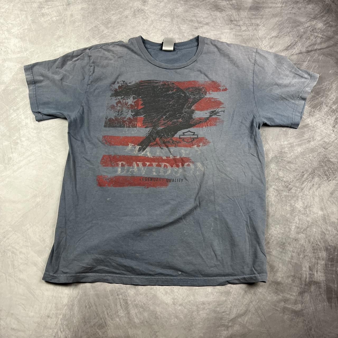 Designer Vintage Harley Davidson shirt Size US XL / EU 56 / 4 - 1 Thumbnail