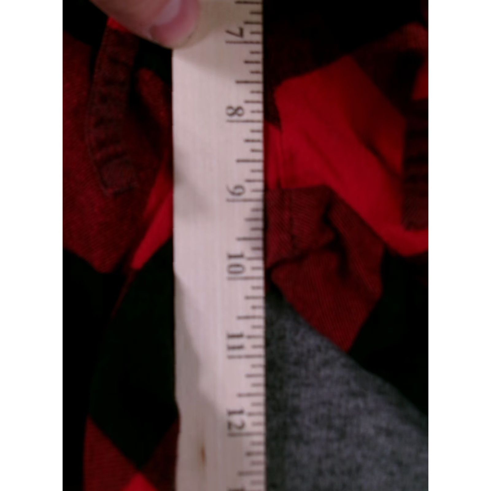 Gap Gap Womens S Buffalo Check Red Black Flannel Lounge Pajama Pants Sleep Pants Elastic Drawstring Pockets Size 28" / US 6 / IT 42 - 5 Thumbnail