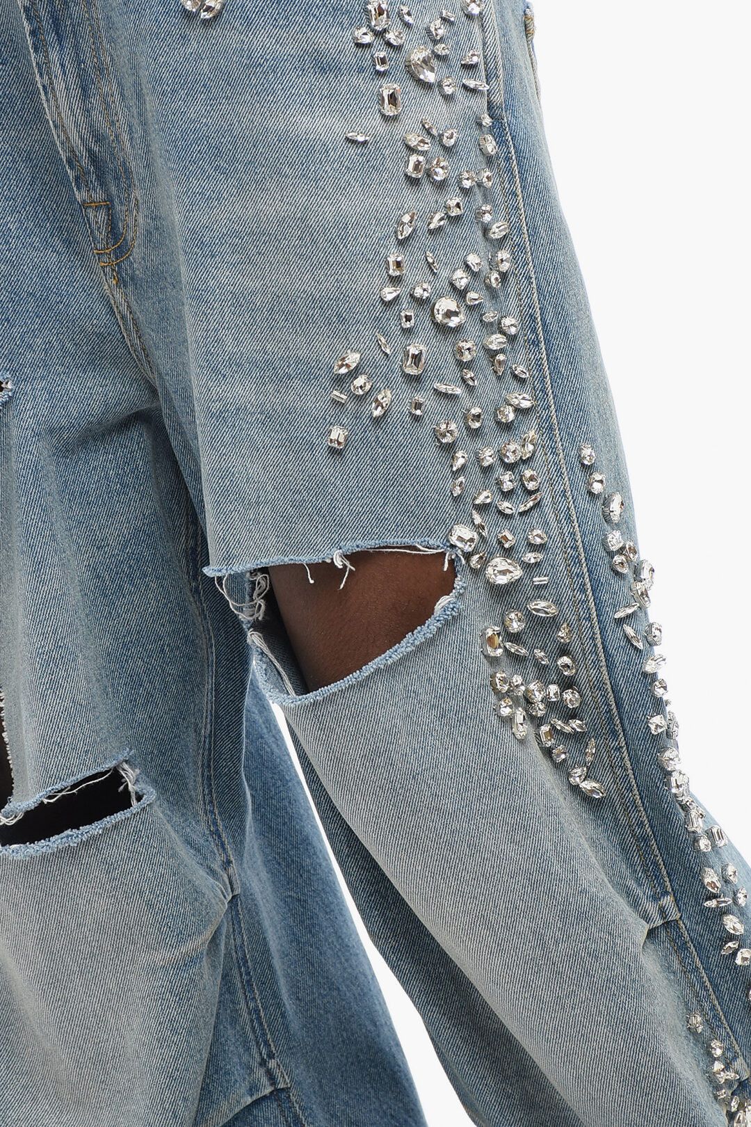 1989 STUDIO og1mm0725 Distressed Jeans in Blue Size US 32 / EU 48 - 3 Thumbnail