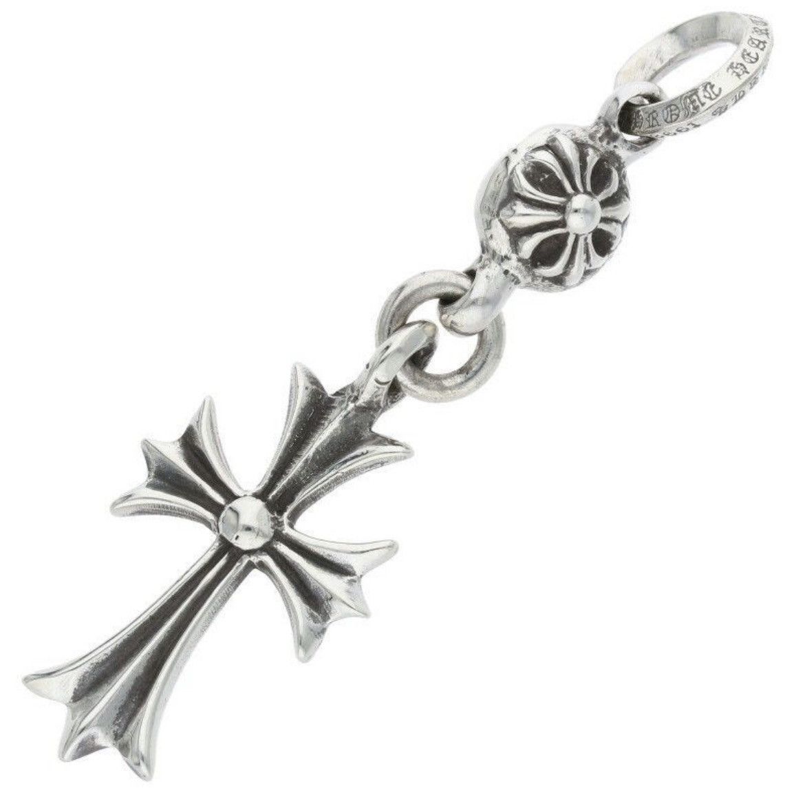 Chrome Hearts Chrome Hearts Silver Necklace with Cross Charm Size ONE SIZE - 2 Thumbnail