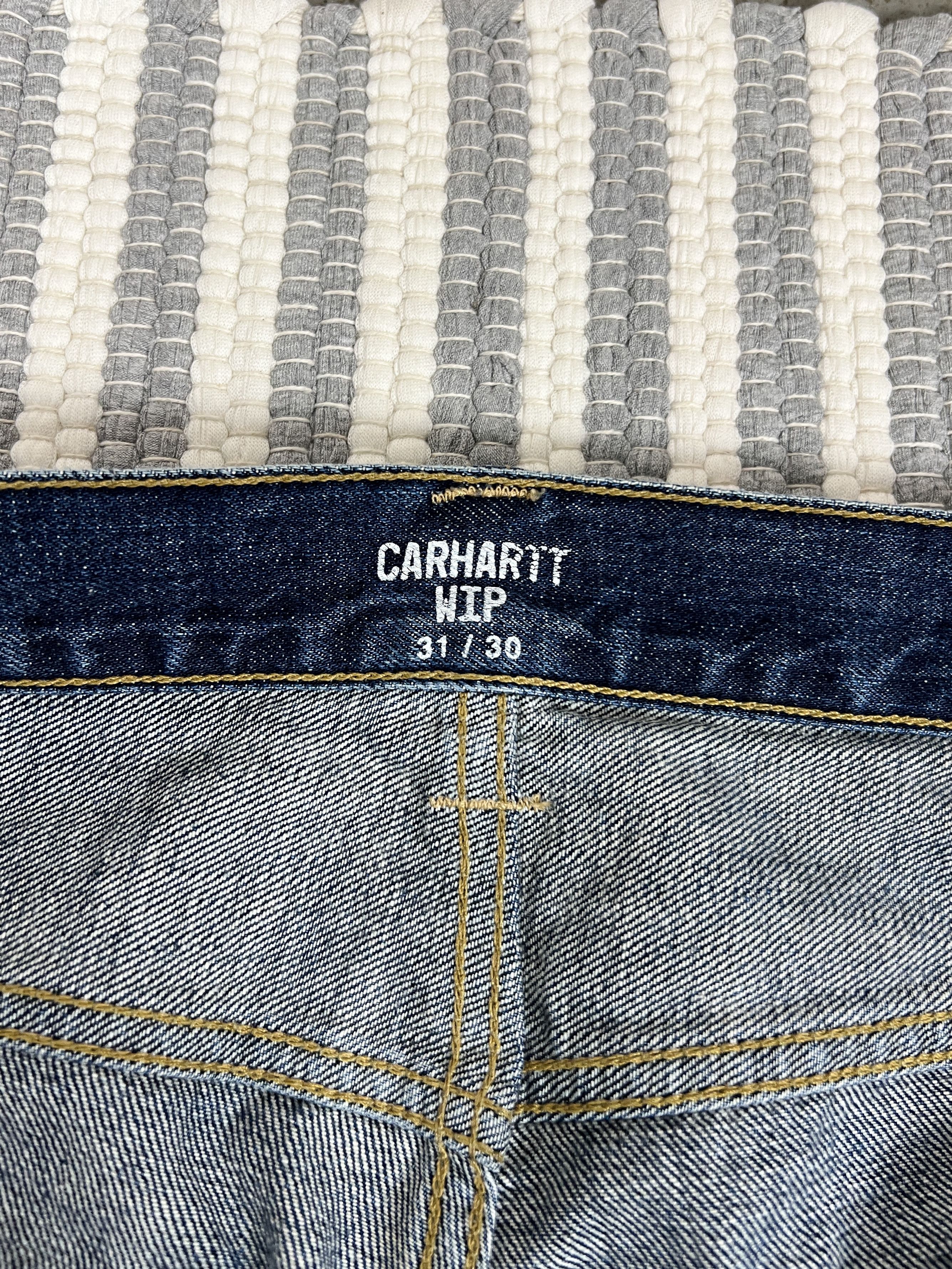 Carhartt Carhartt Blue Denim Pants Jean Size US 31 - 7 Thumbnail