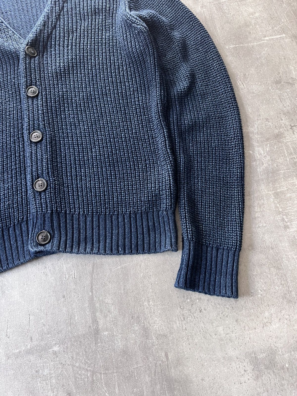 Our Legacy Our Legacy cotton cardigan denim color Size US S / EU 44-46 / 1 - 3 Thumbnail