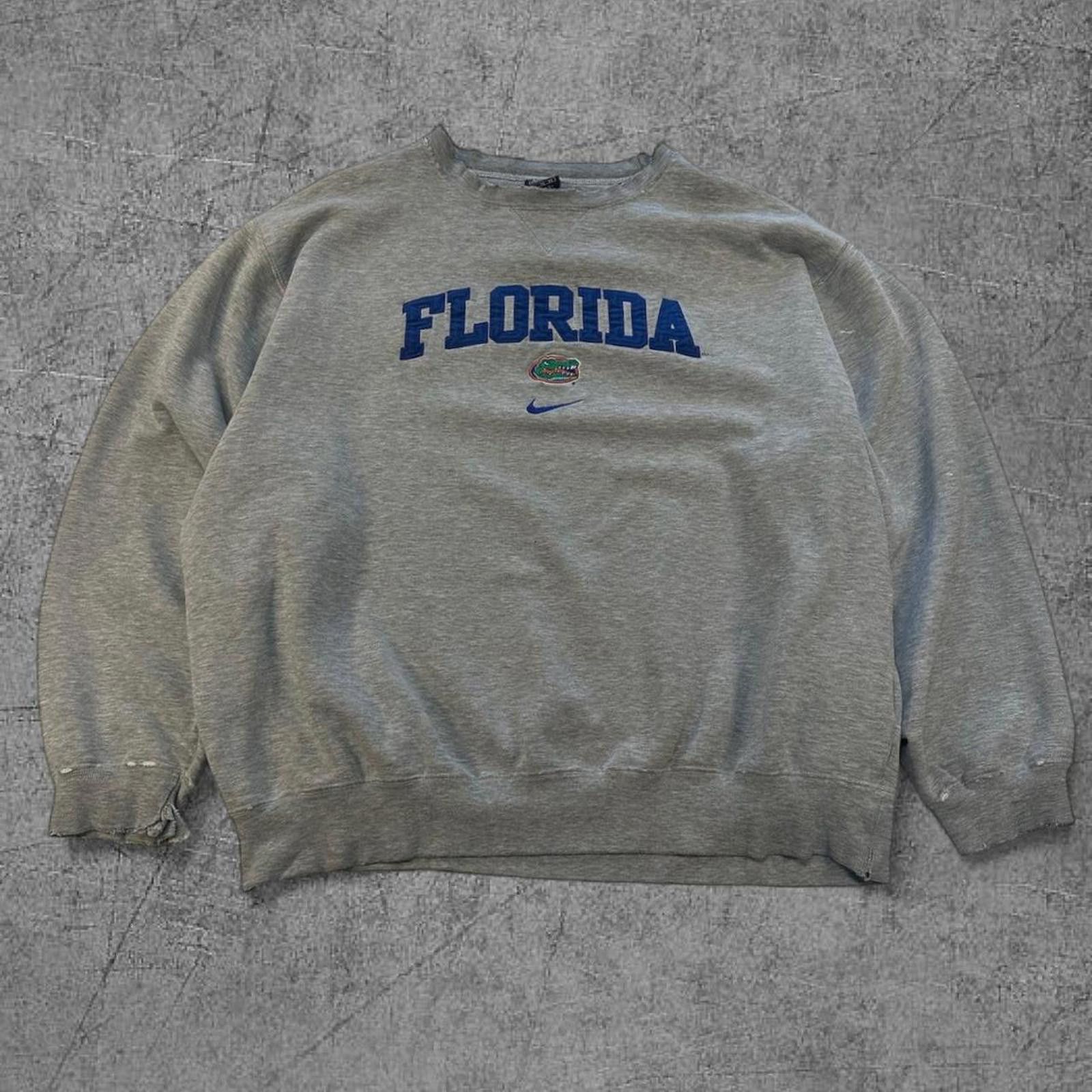 Nike Vintage Nike Florida Centre Swoosh Crewneck Size US XL / EU 56 / 4 - 1 Thumbnail