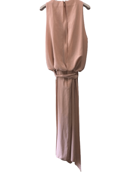 Hussein Chalayan Apricot silk Overlapped Dress Size M / US 6-8 / IT 42-44 - 2 Thumbnail
