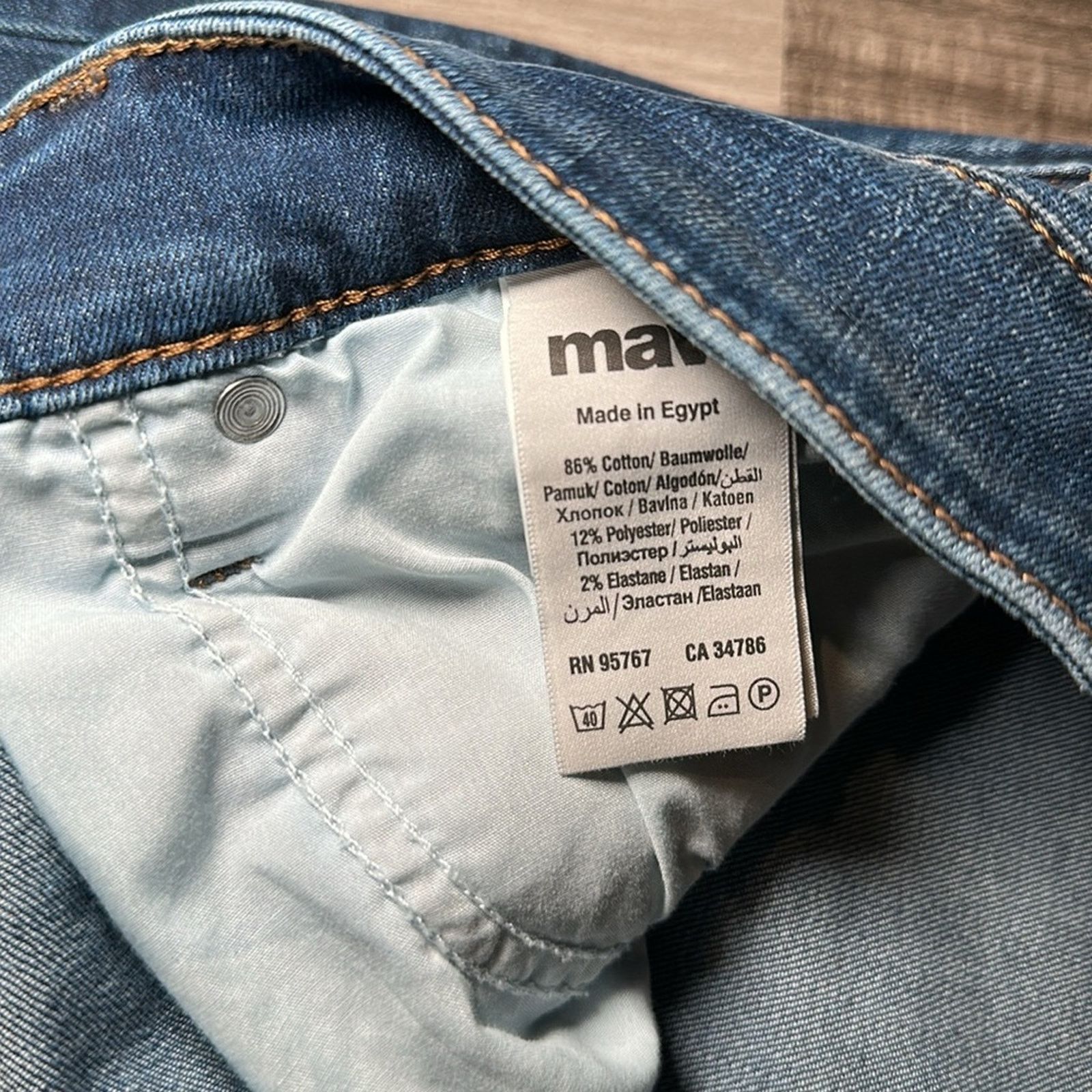 Mavi Mavi Zach Straight Leg Jeans (NWOT) - 42x28 Size US 42 / EU 58 - 8 Thumbnail