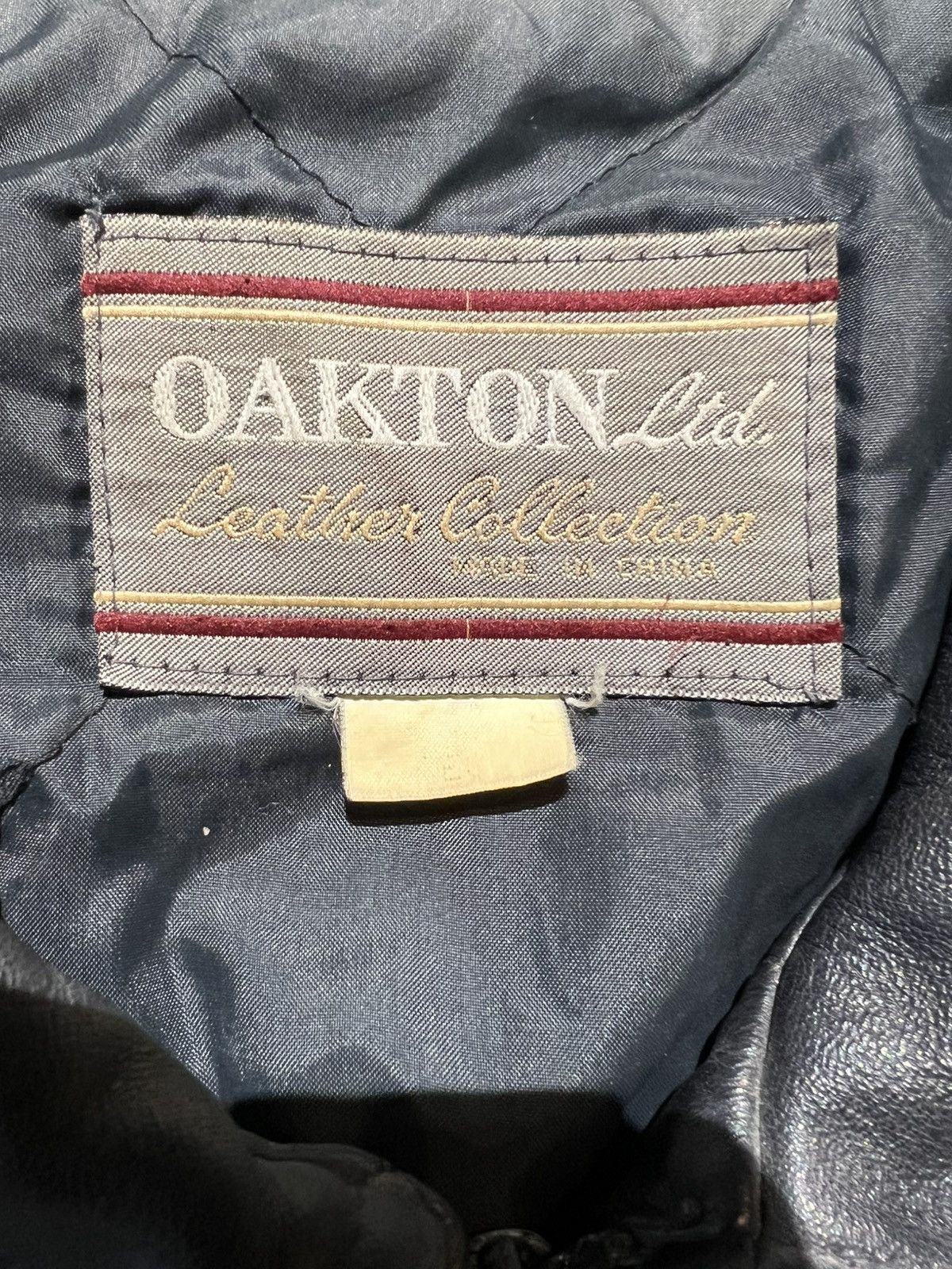 Other × Vintage Vintage Oaken Ltd Leather Collection Jacket Size US L / EU 52-54 / 3 - 3 Thumbnail