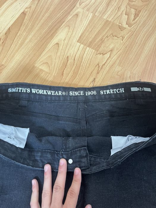 Vintage Smiths Baggy Black Carpenter Jorts | Grailed