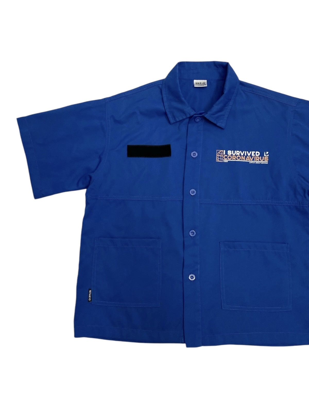 Issey Miyake RARE🔥CORONA VIRUS WORK SHIRT Size US M / EU 48-50 / 2 - 7 Thumbnail