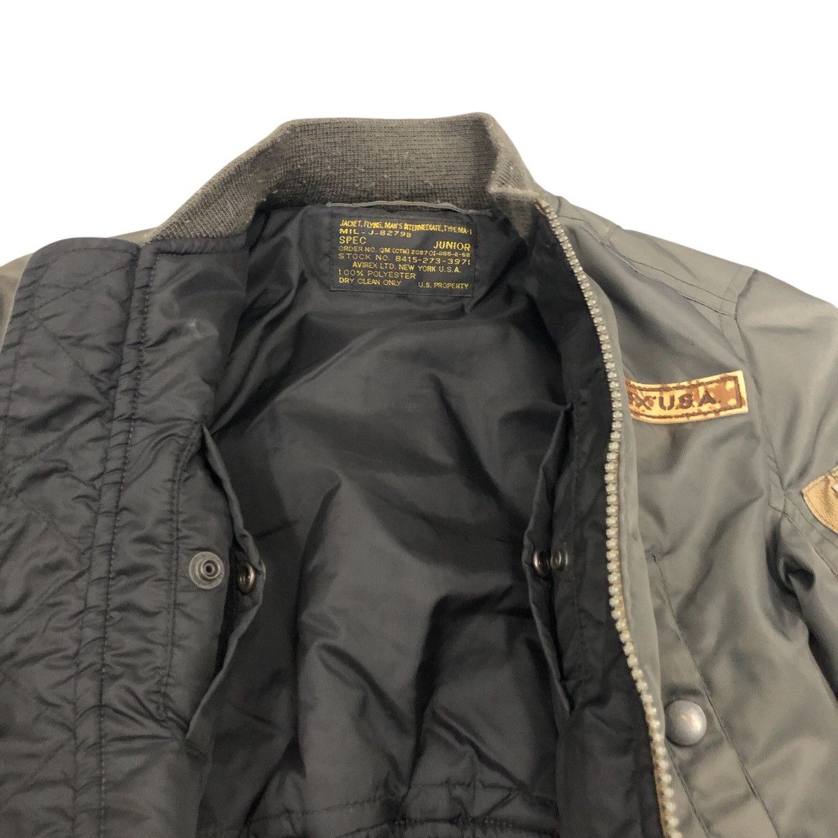 Avirex Avirex USA Flying Jacket Type MA-1 for kids Size US XXS / EU 40 - 4 Thumbnail