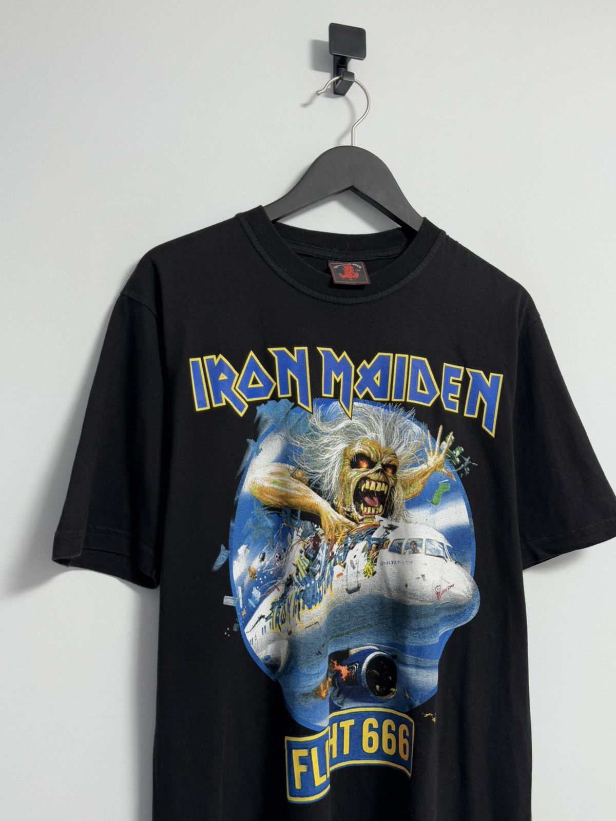 Iron Maiden × Vintage VINTAGE 2009 IRON MAIDEN FLIGHT 666 T T-SHIRT Size US M / EU 48-50 / 2 - 2 Thumbnail