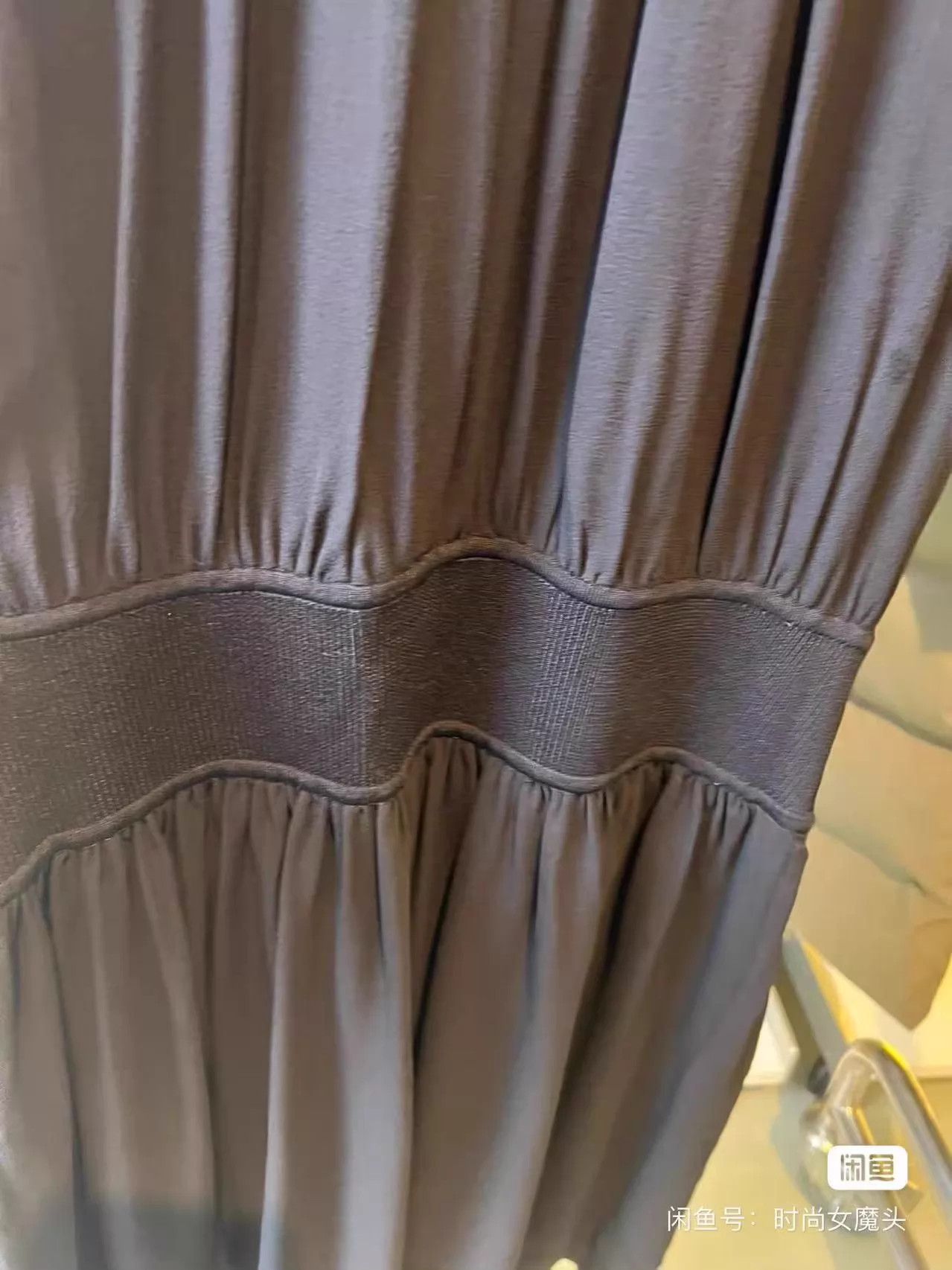 ANTEPRIMA ANTEPRIMA Silk-Knit Pleated Dress Black 40 New Size S / US 4 / IT 40 - 4 Thumbnail