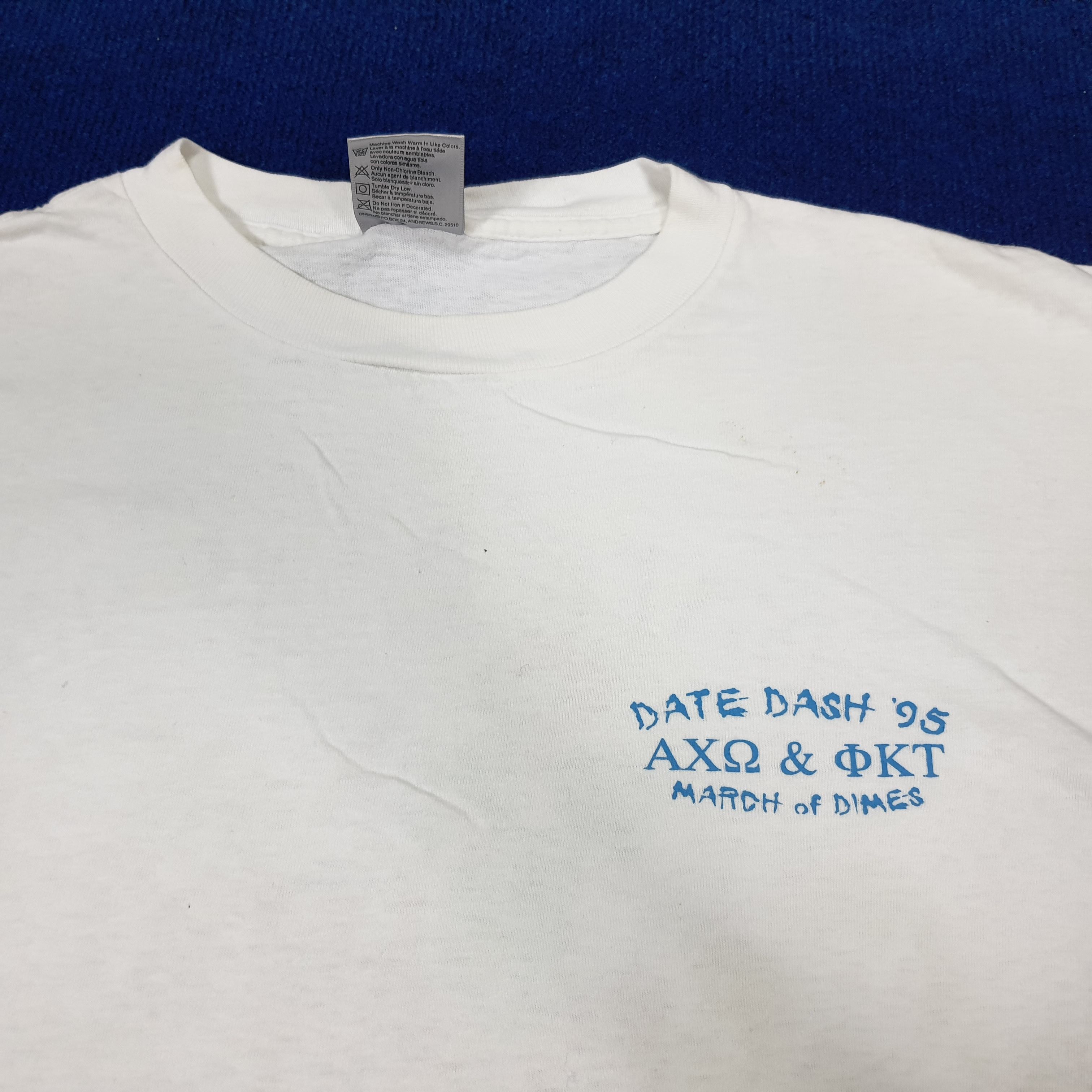 Vintage Vintage Scooby-Doo Date Dash '95 T-shirt Size US XL / EU 56 / 4 - 4 Thumbnail