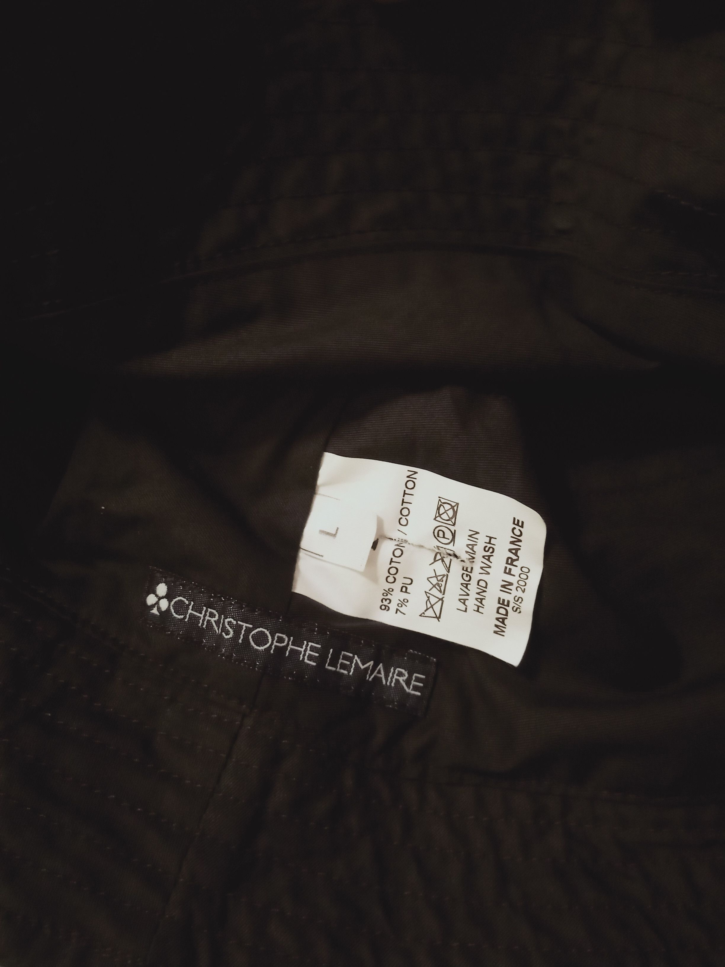 Lemaire SS2000 Bucket Hat Christophe Lemaire Size ONE SIZE - 3 Thumbnail