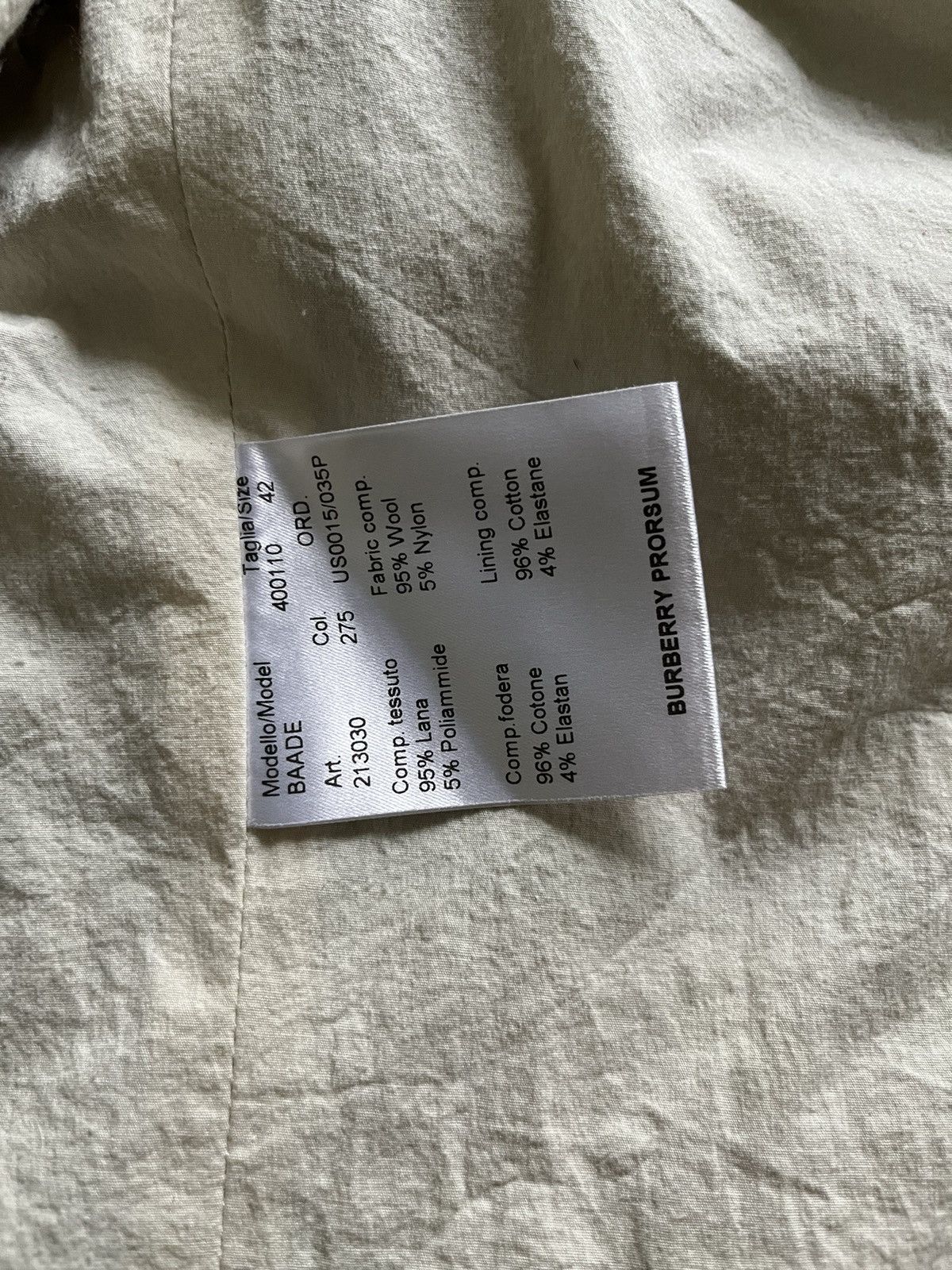 Burberry × Burberry Prorsum Roberto Menichetti AW99 Nova Check Vest Size M / US 6-8 / IT 42-44 - 11 Thumbnail