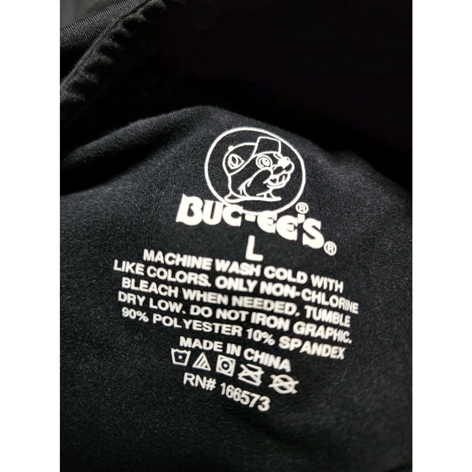 Vintage VINTAGE Bucees Jacket Men’s L 1/4 Zip Windbreaker Black Polyester Unisex Adults कर्मचारी? Size US L / EU 52-54 / 3 - 5 Thumbnail