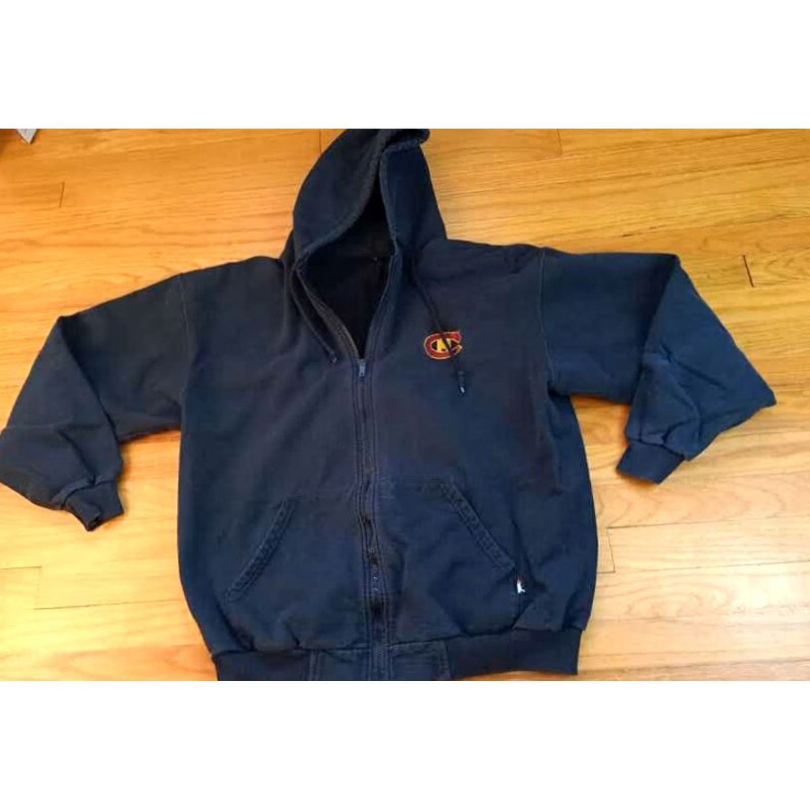 Vintage Vintage Central Michigan University Full Zip Cotton Hooded Sweatshirt L Size US L / EU 52-54 / 3 - 2 Thumbnail