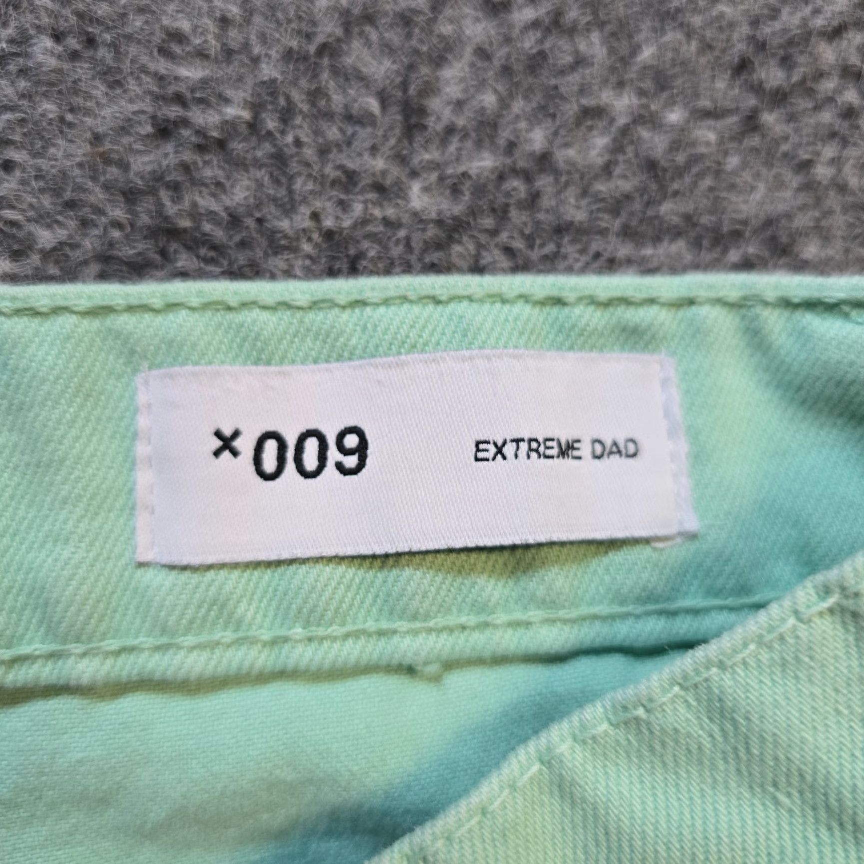 Vintage COLLUSION Jeans Womens 28 Green Baggy Straight Denim Casual Y2K Classic Baggy Straight Leg Regular Rise High Cotton Denim 32 In Inseam Womens Size 28" / US 6 / IT 42 - 6 Thumbnail