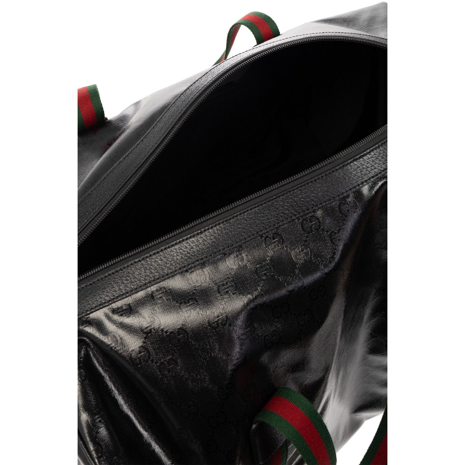 Gucci GUCCI Black GG Fabric Duffle Bag New & Authentic Size ONE SIZE - 4 Thumbnail