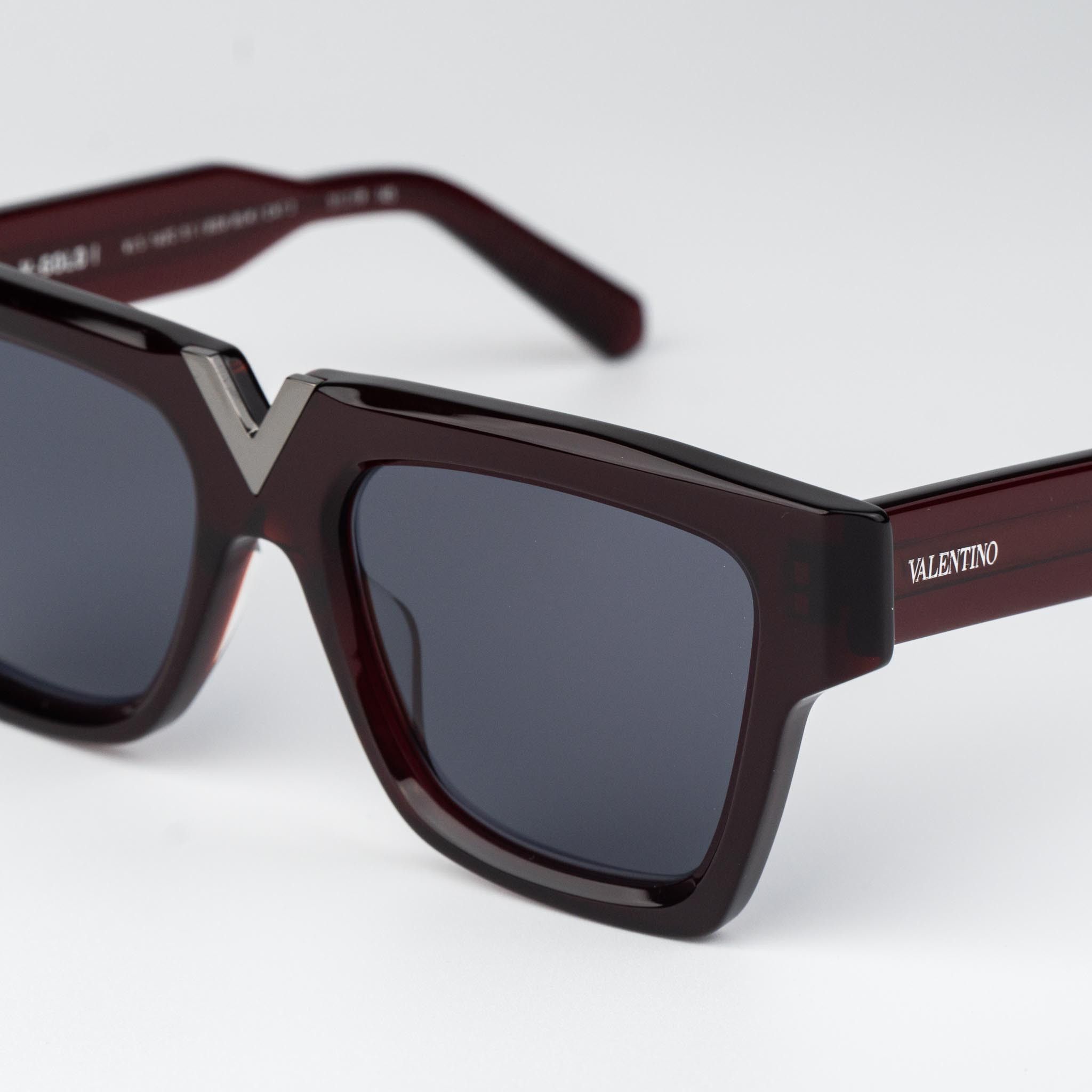 Valentino Valentino Women Sunglasses Grey Square V-GOLD I VLS-162 C Size ONE SIZE - 5 Thumbnail