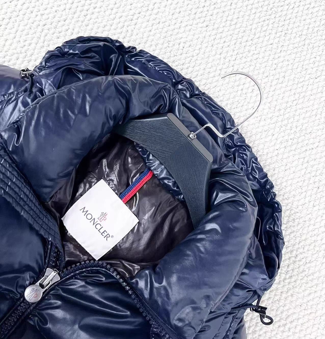 Moncler Moncler Maya Midnight Blue Logo Puffer Size 1 Size US S / EU 44-46 / 1 - 3 Thumbnail