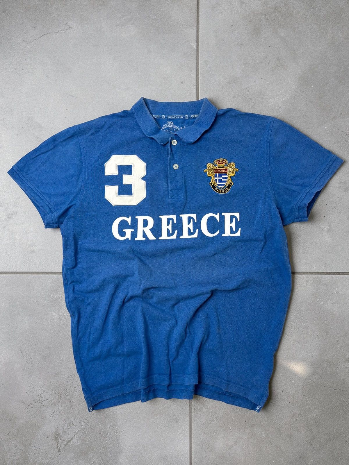 Vintage Vintage Blue polo tee chief keef vibe swag if6was9 lgb skate Size US L / EU 52-54 / 3 - 1 Thumbnail