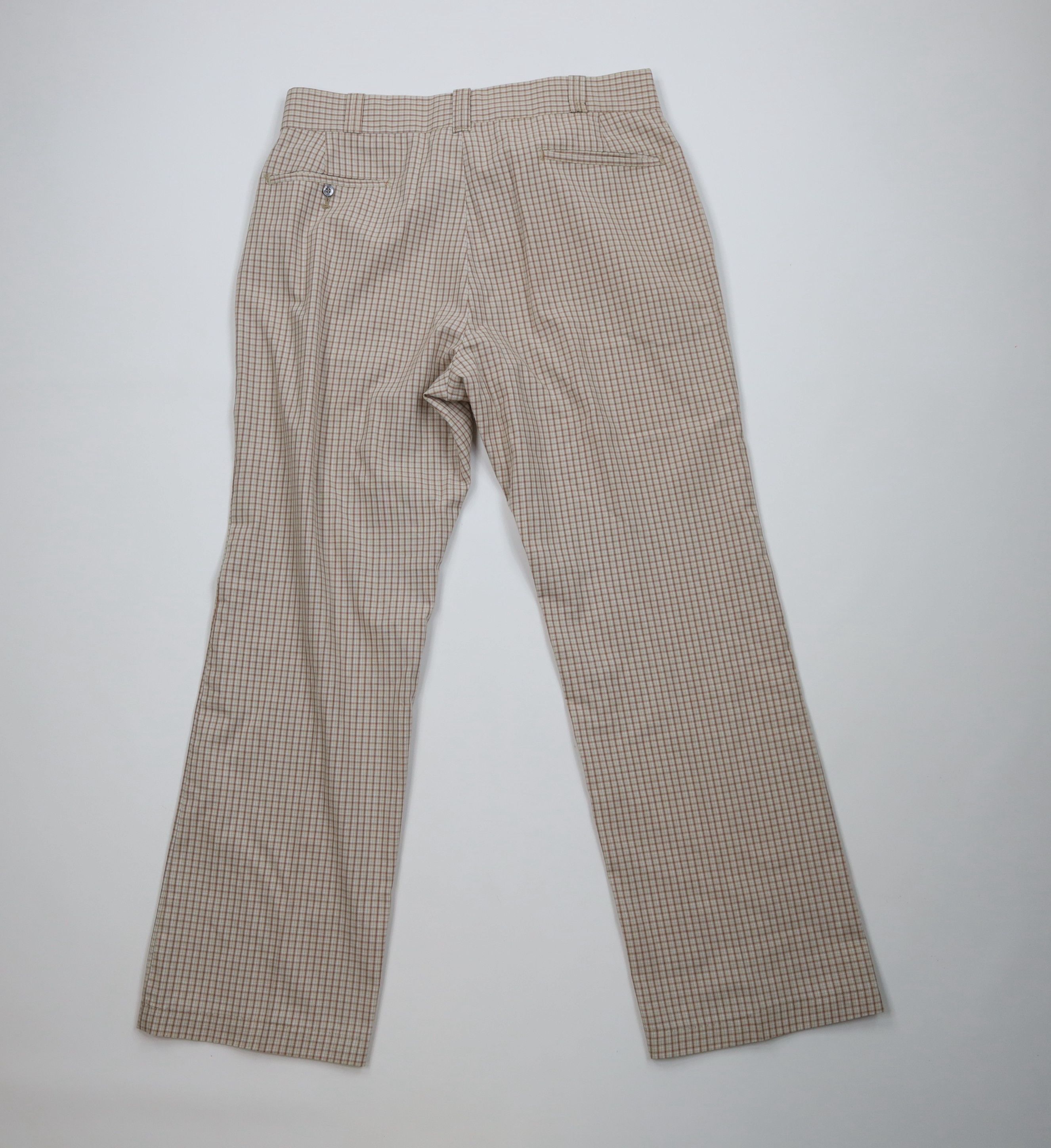 Vintage Vintage 60s 70s Streetwear Wide Leg Chino Pants Plaid USA Size US 34 / EU 50 - 10 Thumbnail