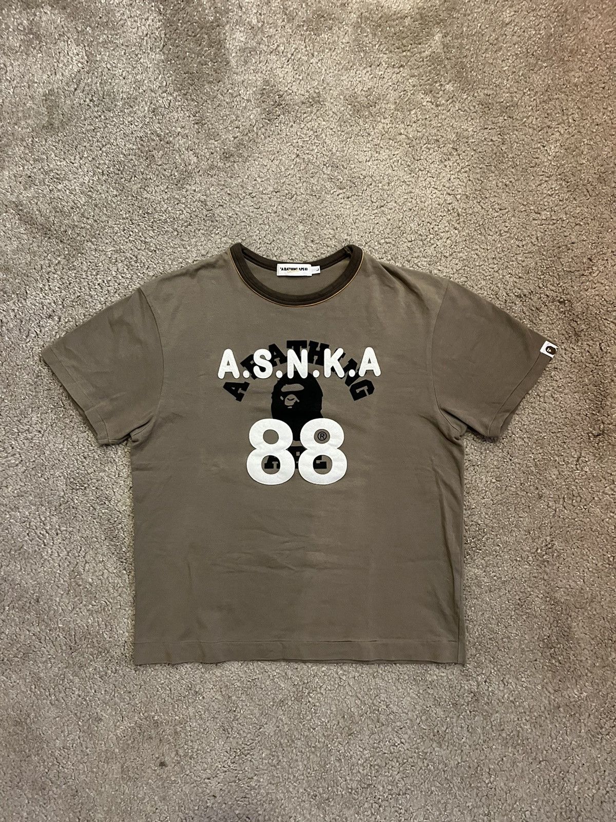 Bape Bathing Ape Nigo Era ASNKA Tee Shirt Size high quality Medium