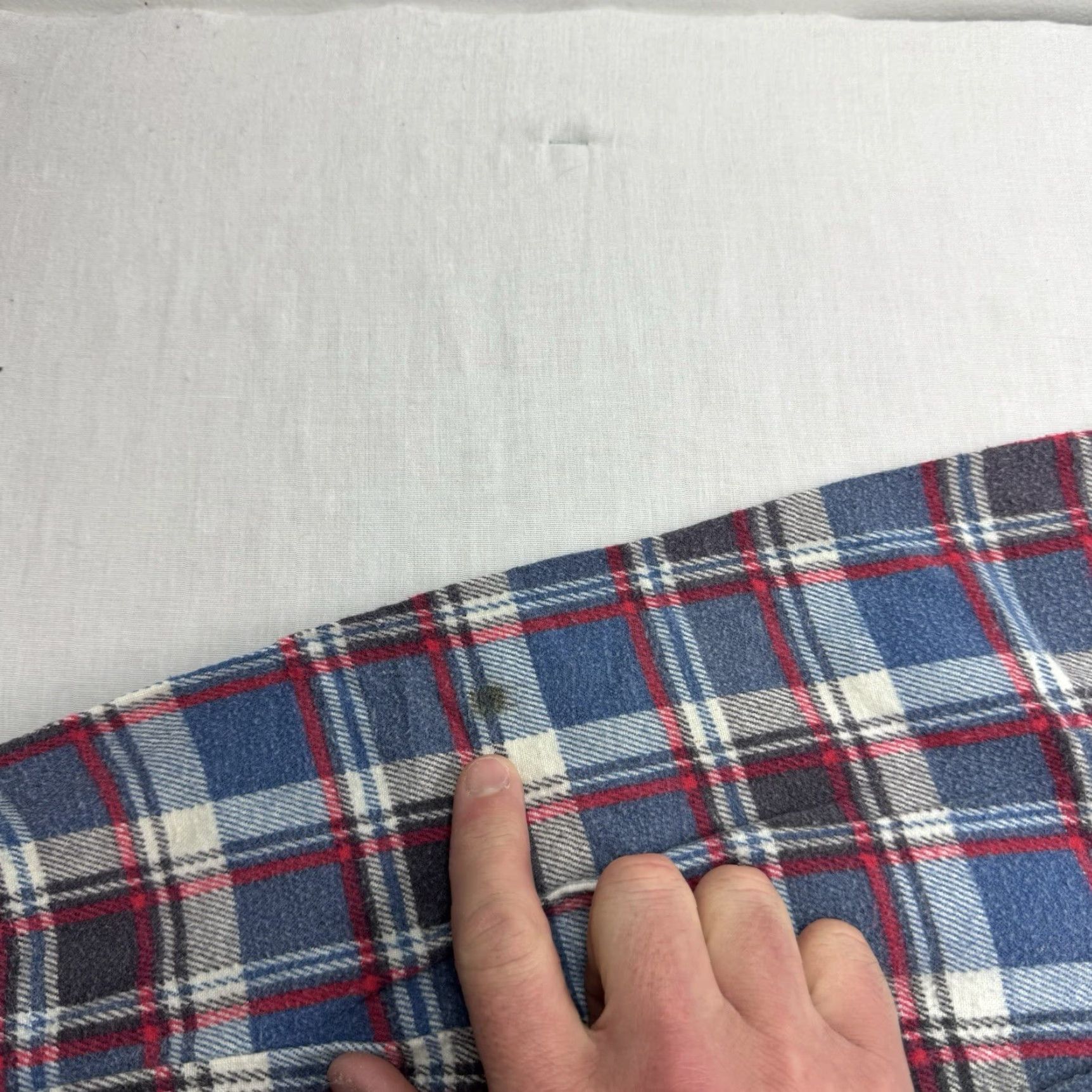 Vintage VINTAGE Tuscany Shirt Mens Medium Blue Plaid Flannel Button-Up Collared 70s Nature Outdoor Size US M / EU 48-50 / 2 - 2 Thumbnail