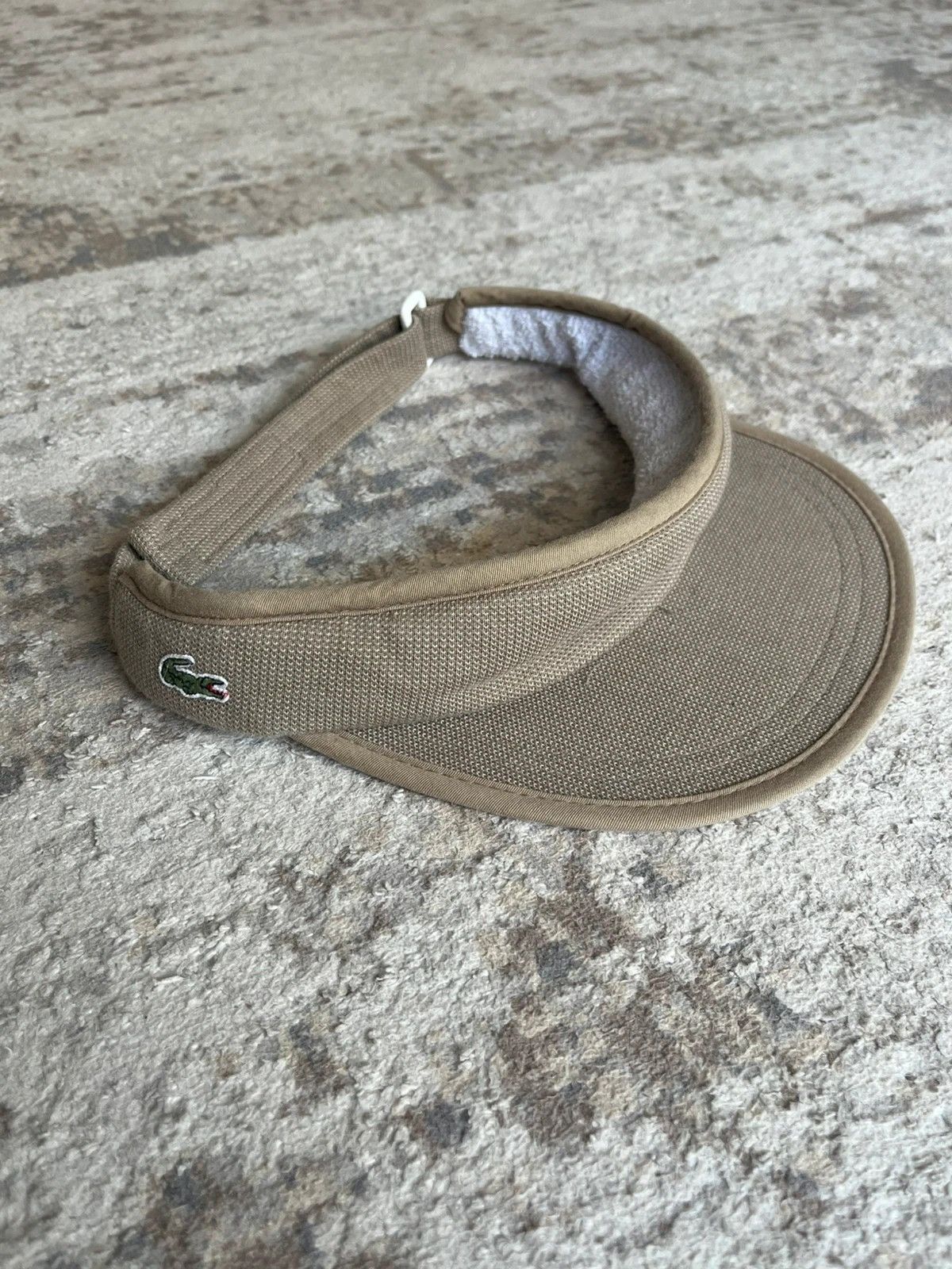 Lacoste Lacoste Visor Made in France One Size 2000s Size ONE SIZE - 1 Thumbnail