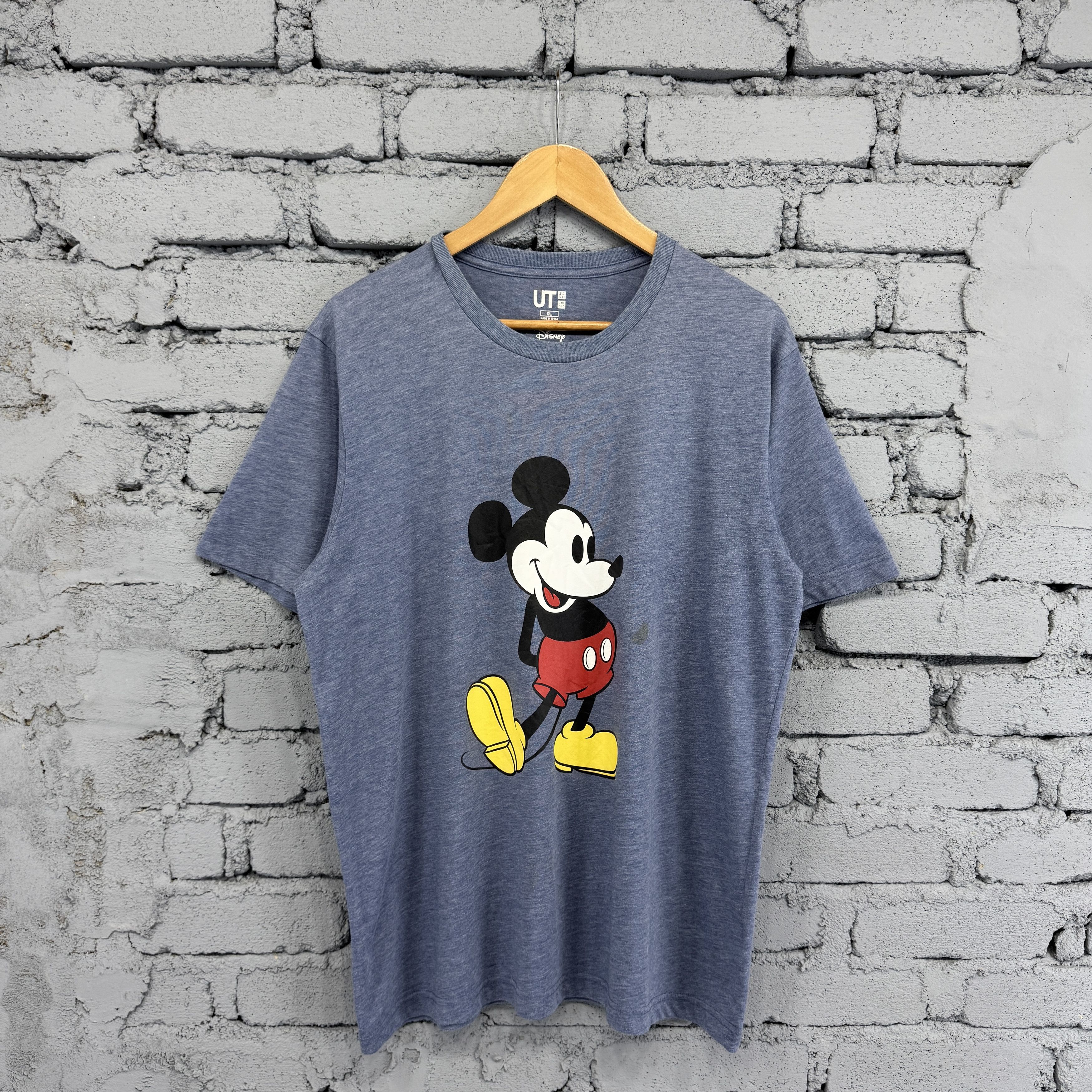 Cartoon Network × Uniqlo Uniqlo Disney Mickey Mouse graphic Sunfaded Tshirt Size US XL / EU 56 / 4 - 1 Thumbnail