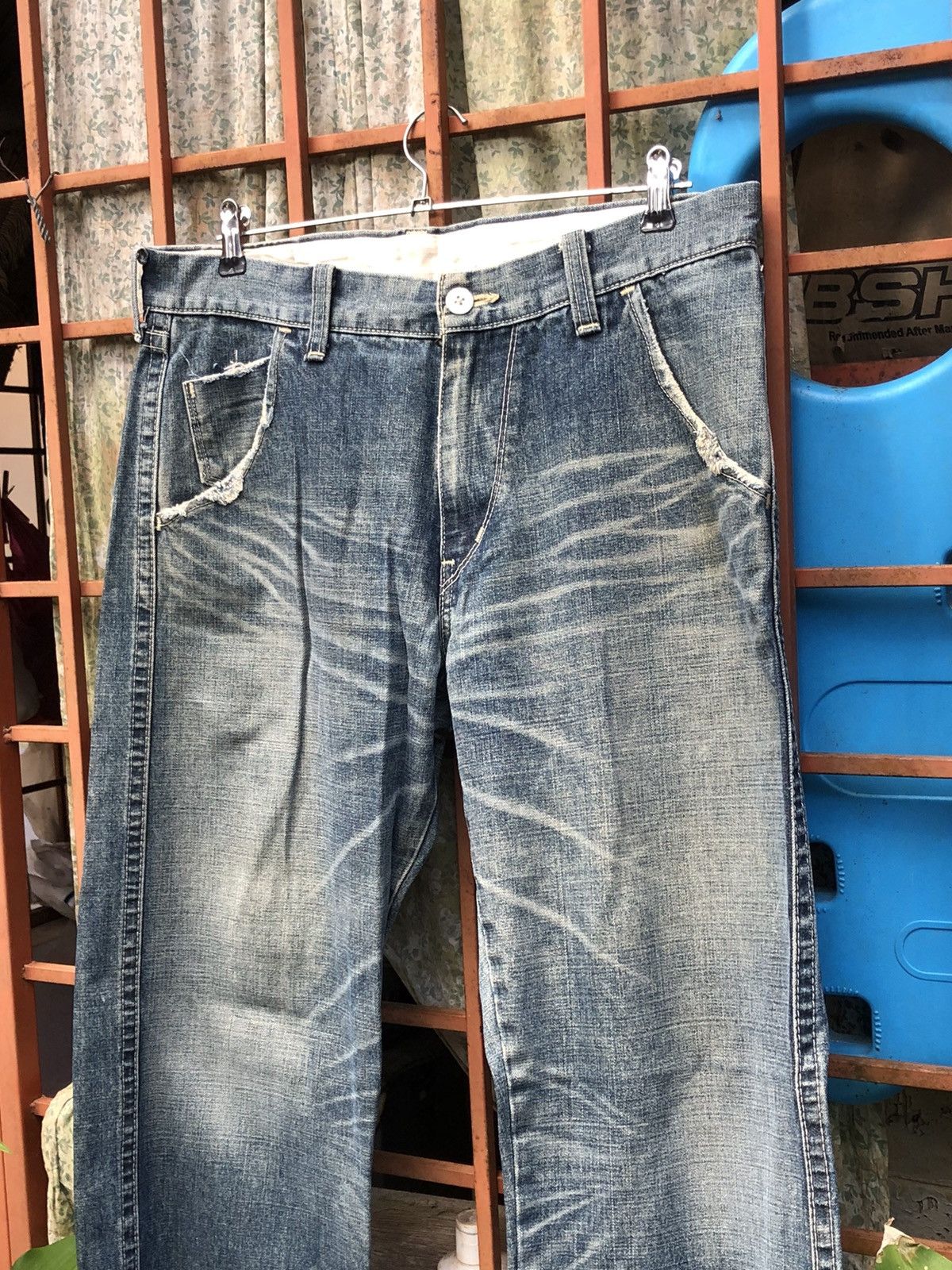 Levi's × Levi's Vintage Clothing Levis 503 J54 Jeans Denim Size US 36 / EU 52 - 5 Thumbnail