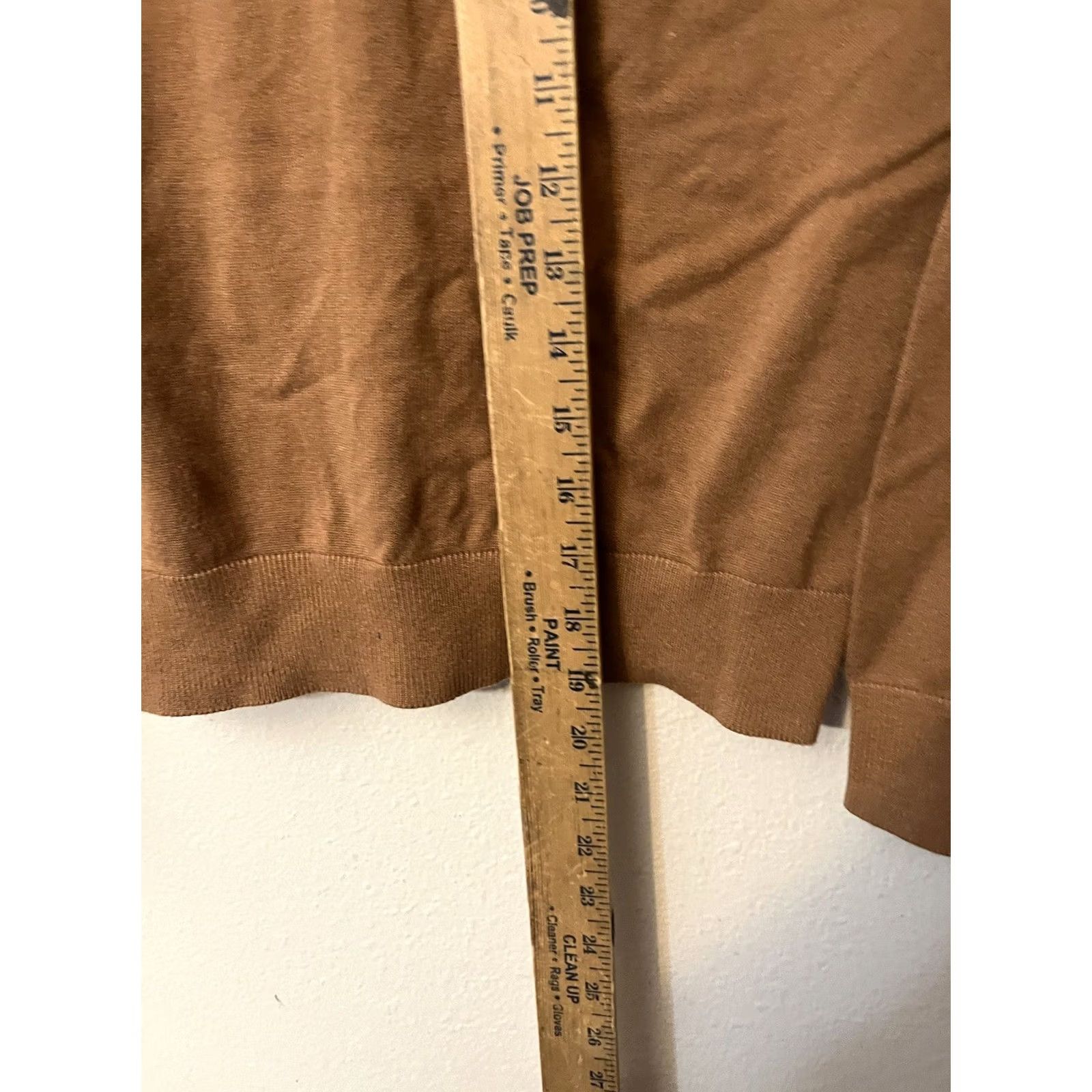 H&M H&M BASIC Women's Size Small Brown V Neck SWEATER CARDIGAN Button Size S / US 4 / IT 40 - 4 Thumbnail
