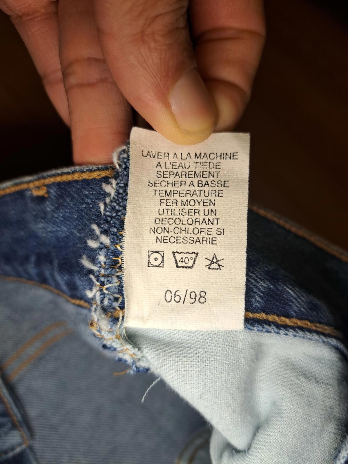 Tommy Hilfiger VINTAGE Tommy Hilfiger Denim Jeans Mens 38x32 Blue Cotton Size US 38 / EU 54 - 4 Thumbnail