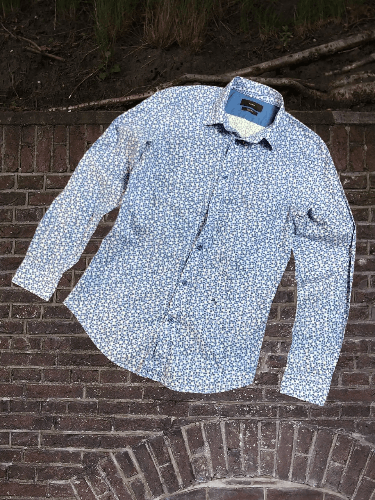 Diesel × Vintage 💎 Vintage Diesel Monogram Size M Basic Logo Button Shirt Size US M / EU 48-50 / 2 - 1 Thumbnail