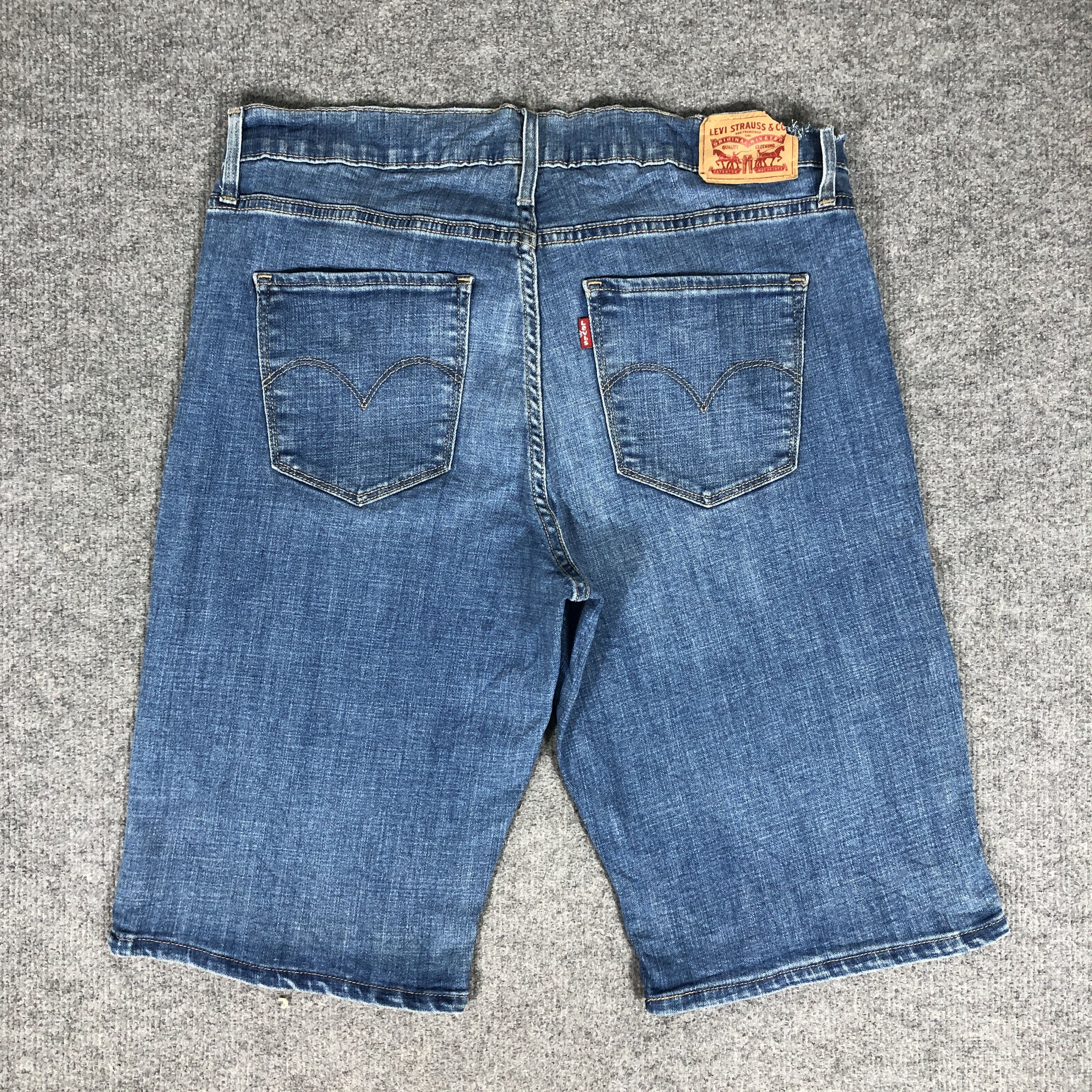 Levi's × Vintage Womens Vintage Levis Jeans Short Pants L1091W Size 33" - 2 Thumbnail