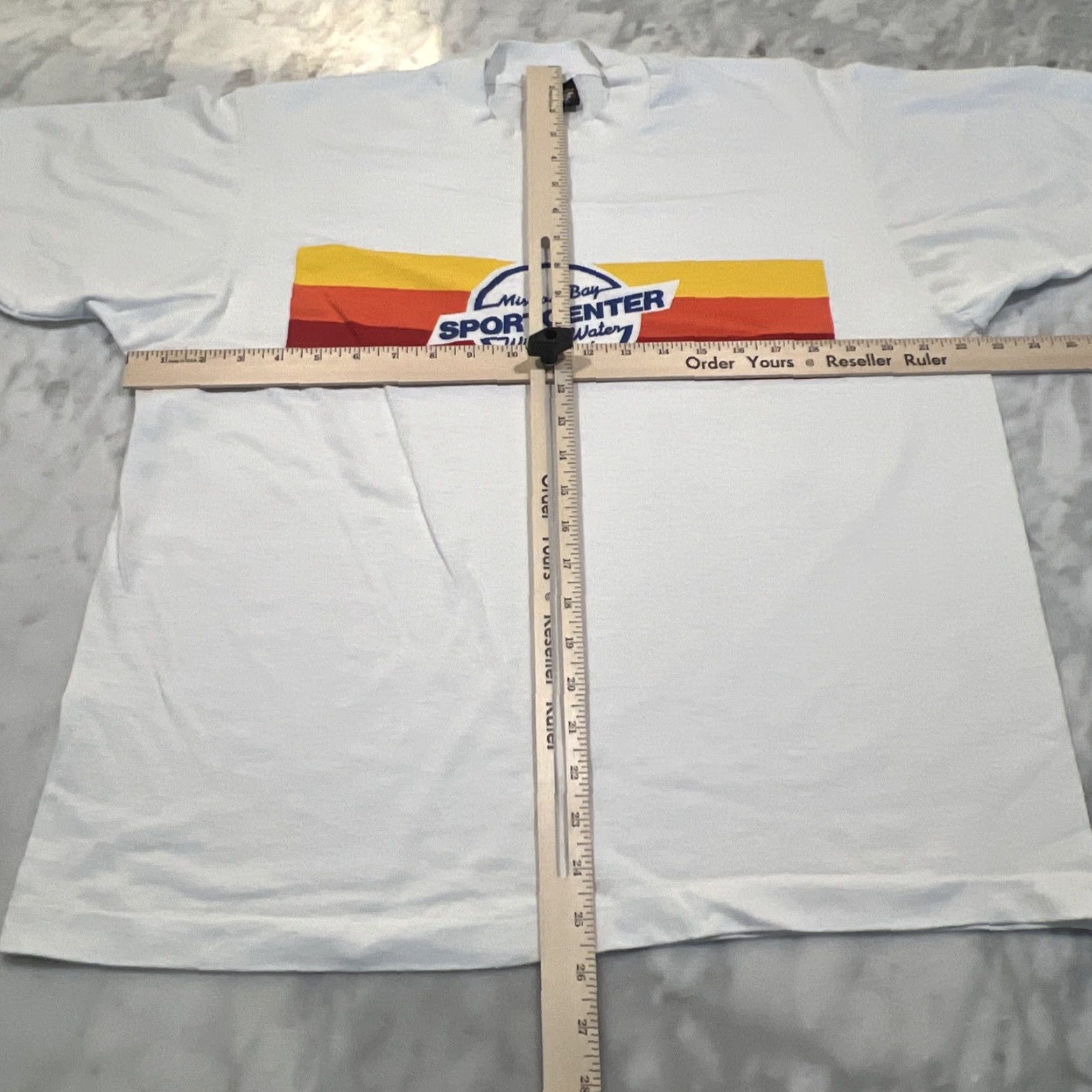Vintage VINTAGE Screen Stars Graphic Tee XL Unisex Short Sleeve White 1980s Mission Bay Sport Center Beach Size US XL / EU 56 / 4 - 7 Thumbnail