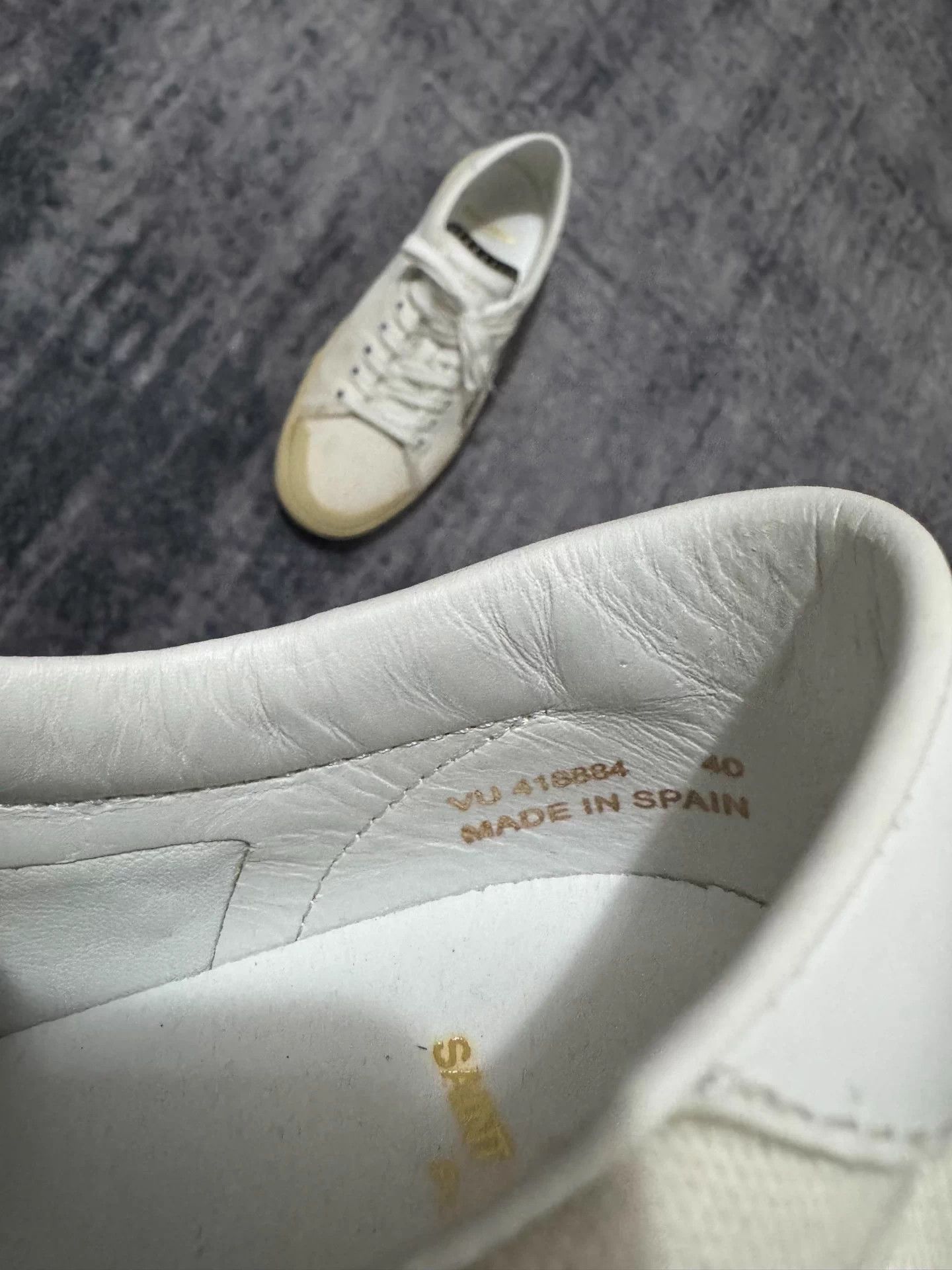 Saint Laurent Paris SLP 16ss Canvas Distressed Yeah Baby Embroidery Skate Shoes Size US 7 / EU 40 - 5 Thumbnail