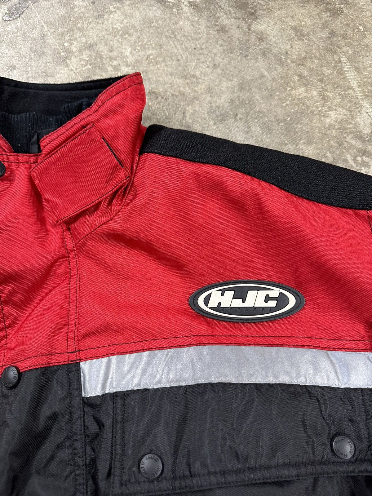 NASCAR Vintage 90s HJC Racing Motocross Jacket Size US M / EU 48-50 / 2 - 4 Thumbnail