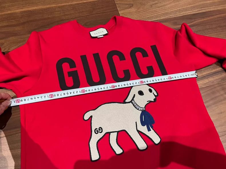 Gucci Gucci Red lamb sweatshirt 2501-Nextarrow Size US L / EU 52-54 / 3 - 2 Thumbnail