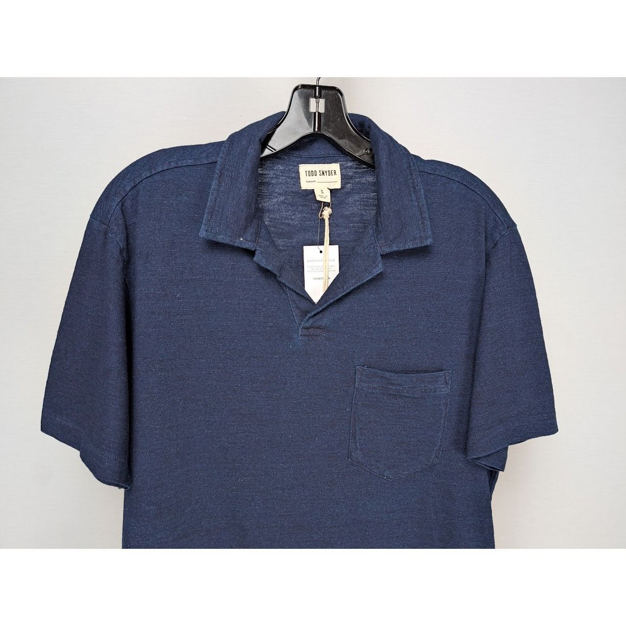 Todd Snyder o1rshd1 CC20 Montauk Polo Shirt in Indigo Size US S / EU 44-46 / 1 - 5 Thumbnail