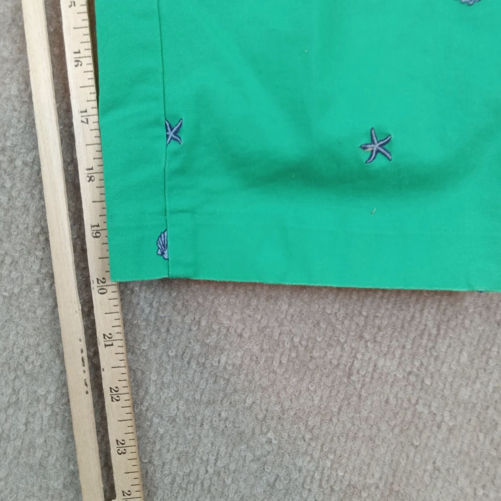 Talbots Talbots Green Starfish Ankle Pants Womens 6 Petite Straight Leg Stretch Size 32" / US 10 / IT 46 - 3 Thumbnail