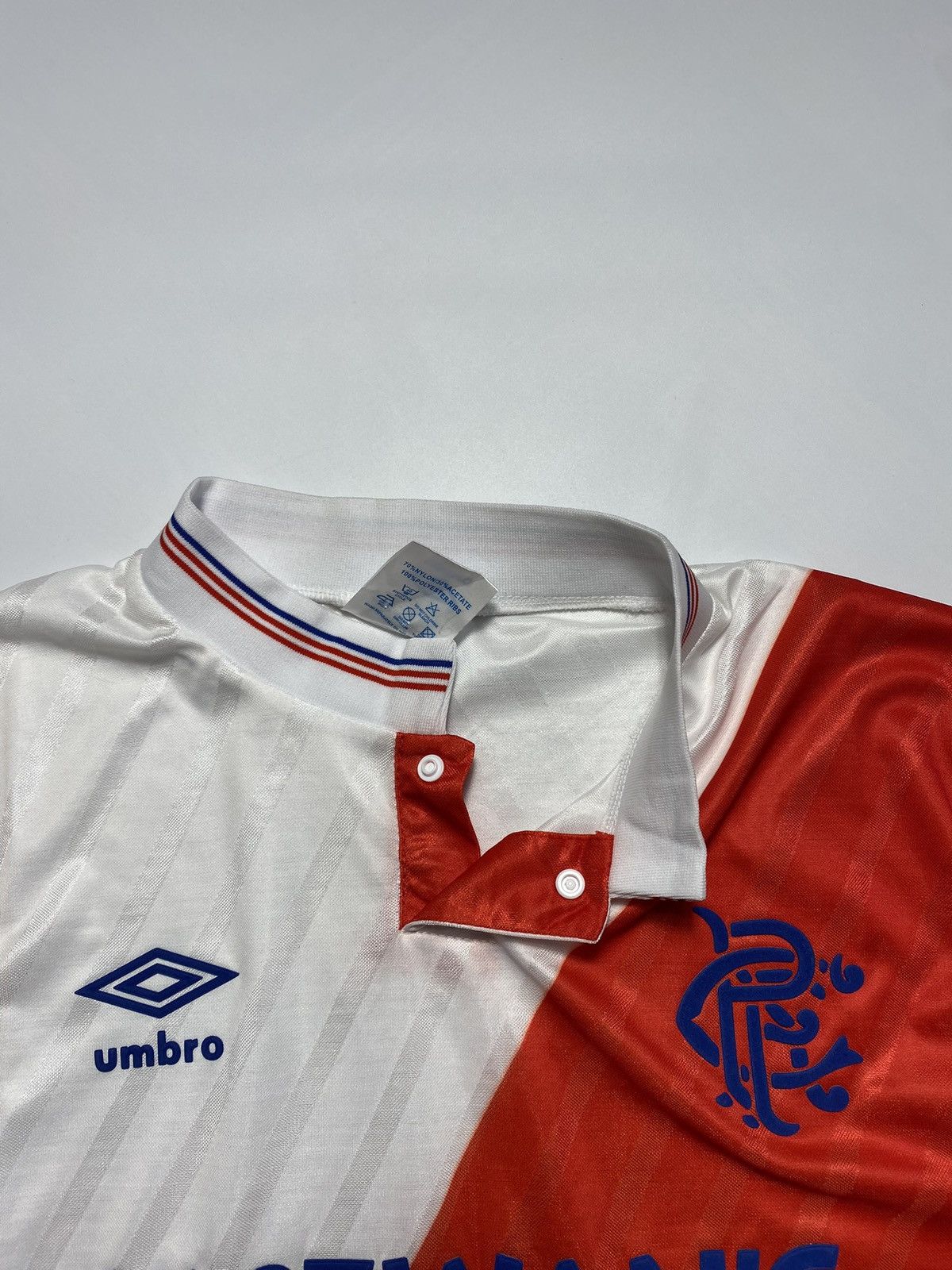 Umbro × Vintage Vintage 1987-1990 Glasgow Rangers Away Kit Jersey Size US L / EU 52-54 / 3 - 5 Thumbnail